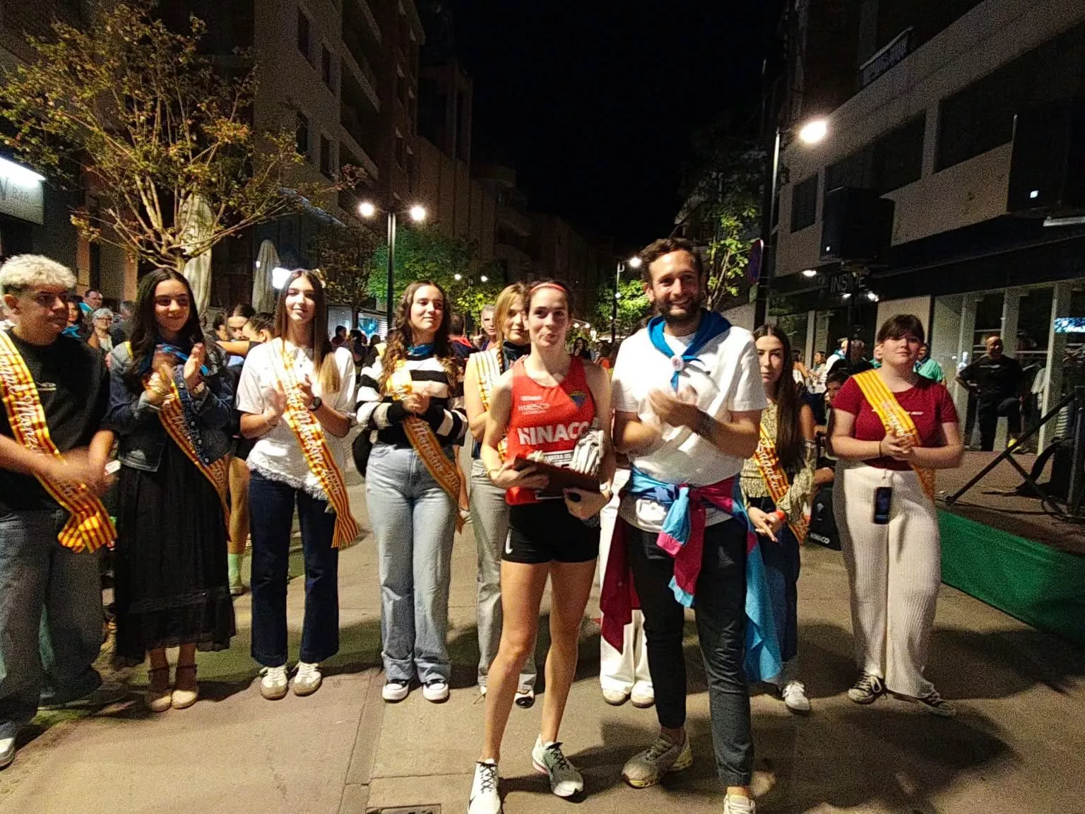 Carrera del "pollo" de Monzón 2026. Foto: Ayuntamiento de Monzón