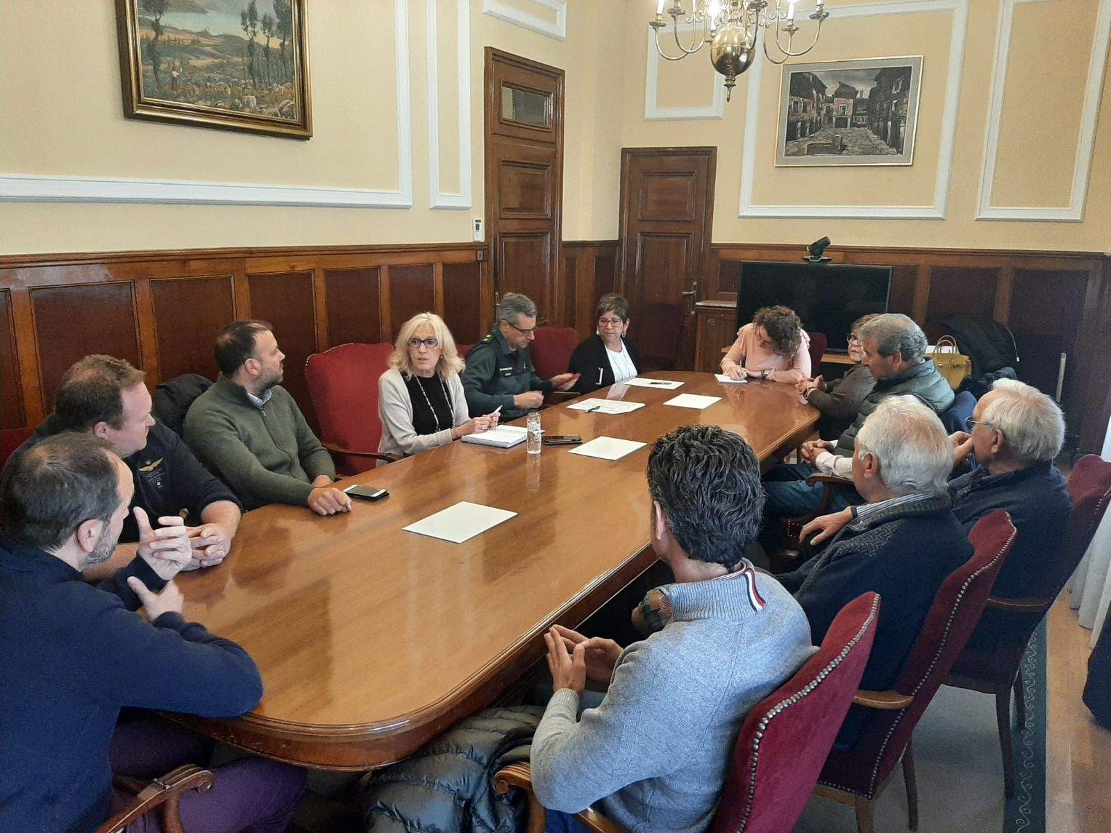 Reunión de las comarcas con la Subdelegación 