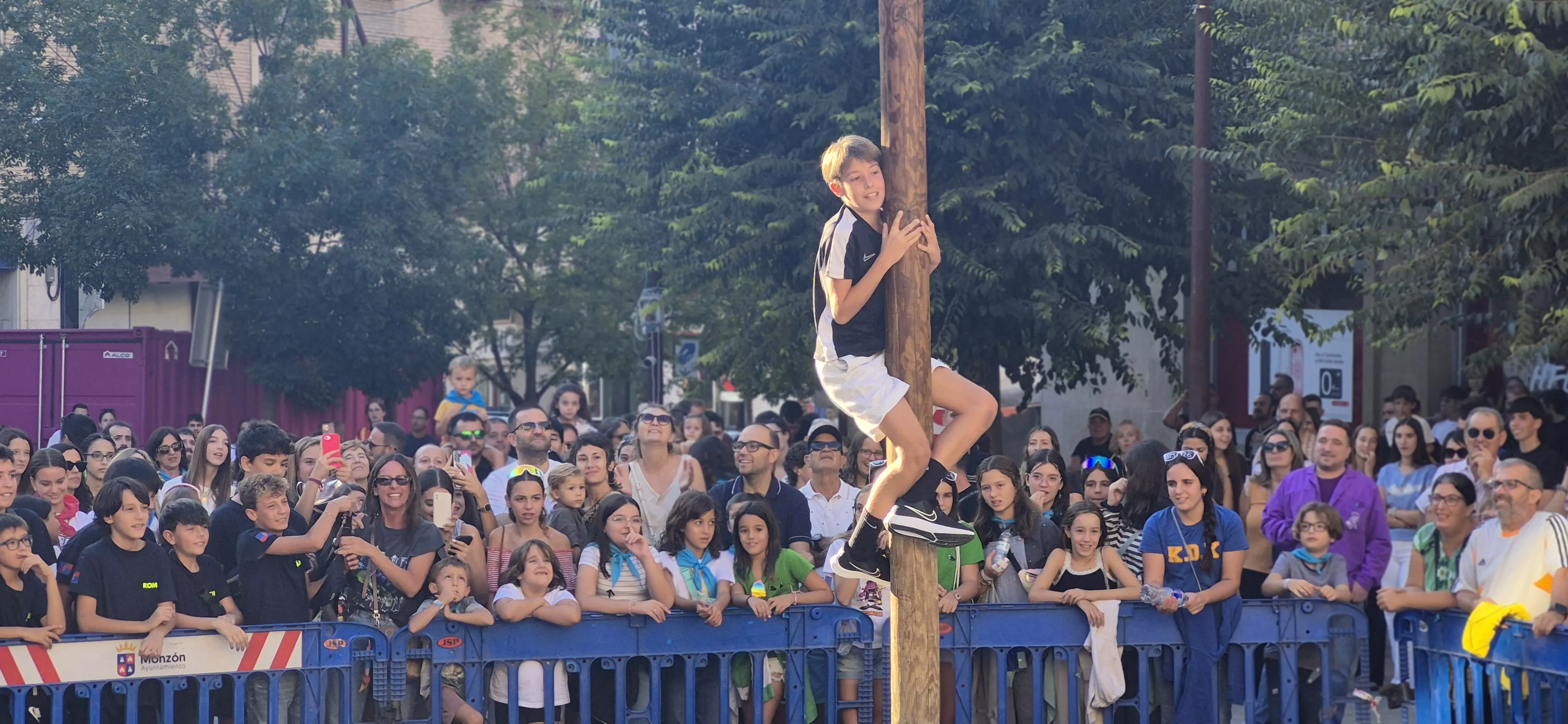 Subida al mallo. Foto Myriam Martínez