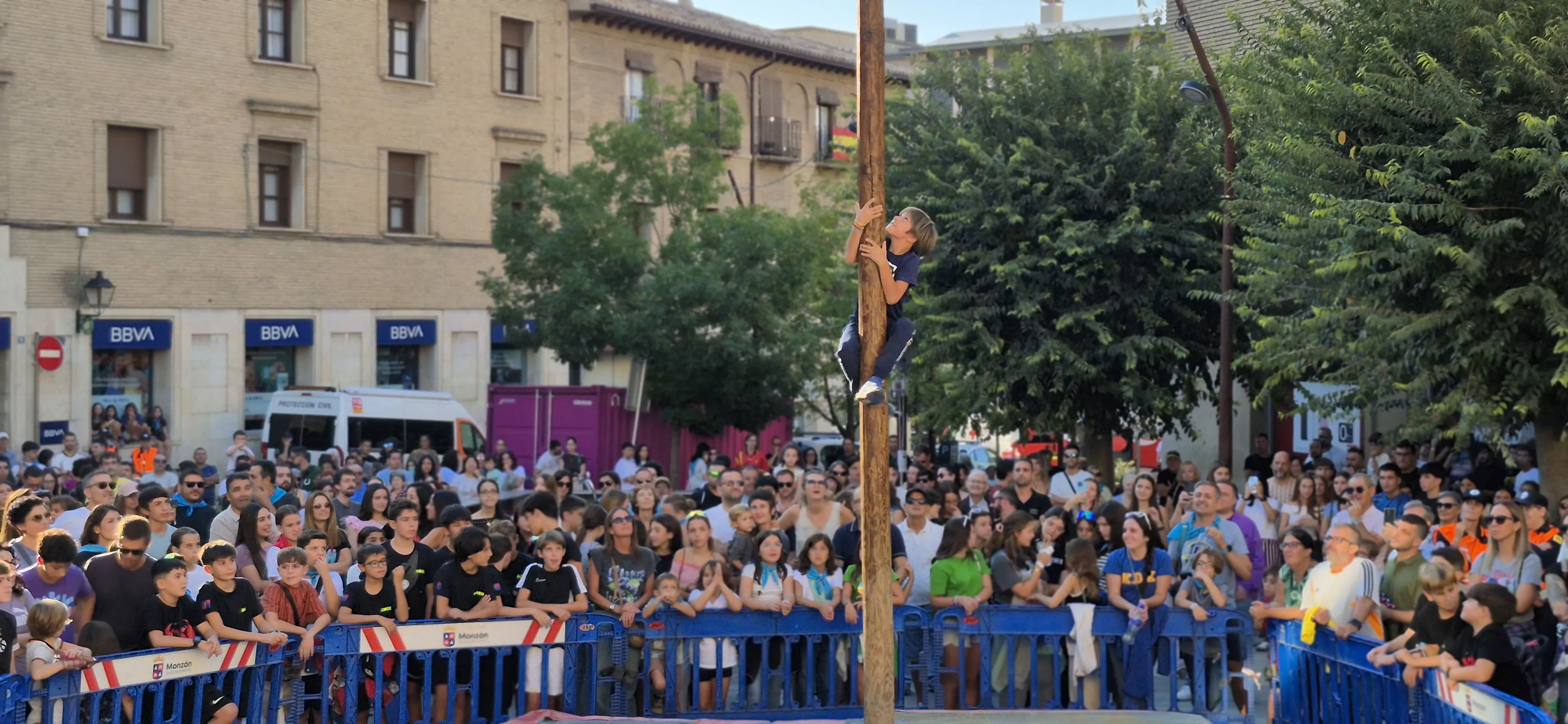 Subida al mallo. Foto Myriam Martínez