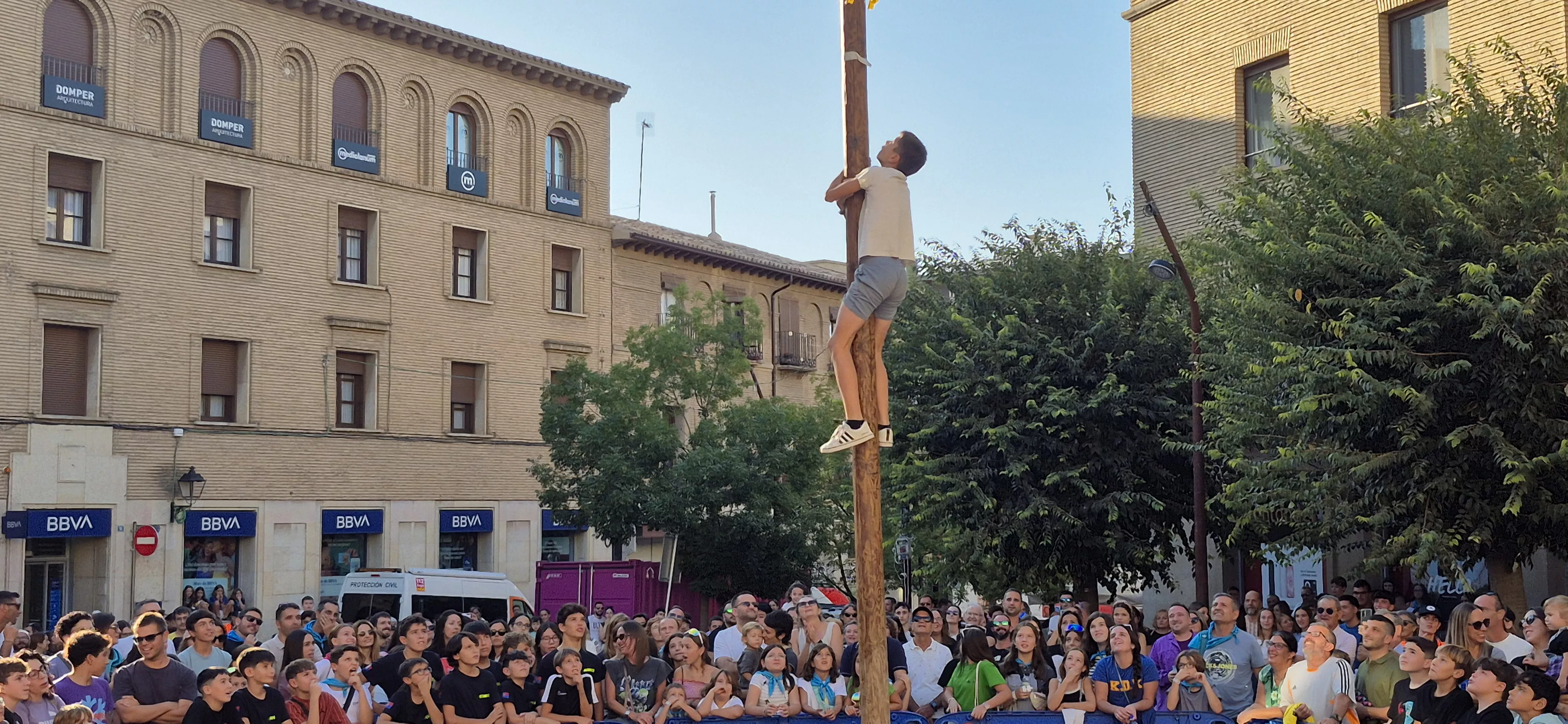 Subida al mallo. Foto Myriam Martínez