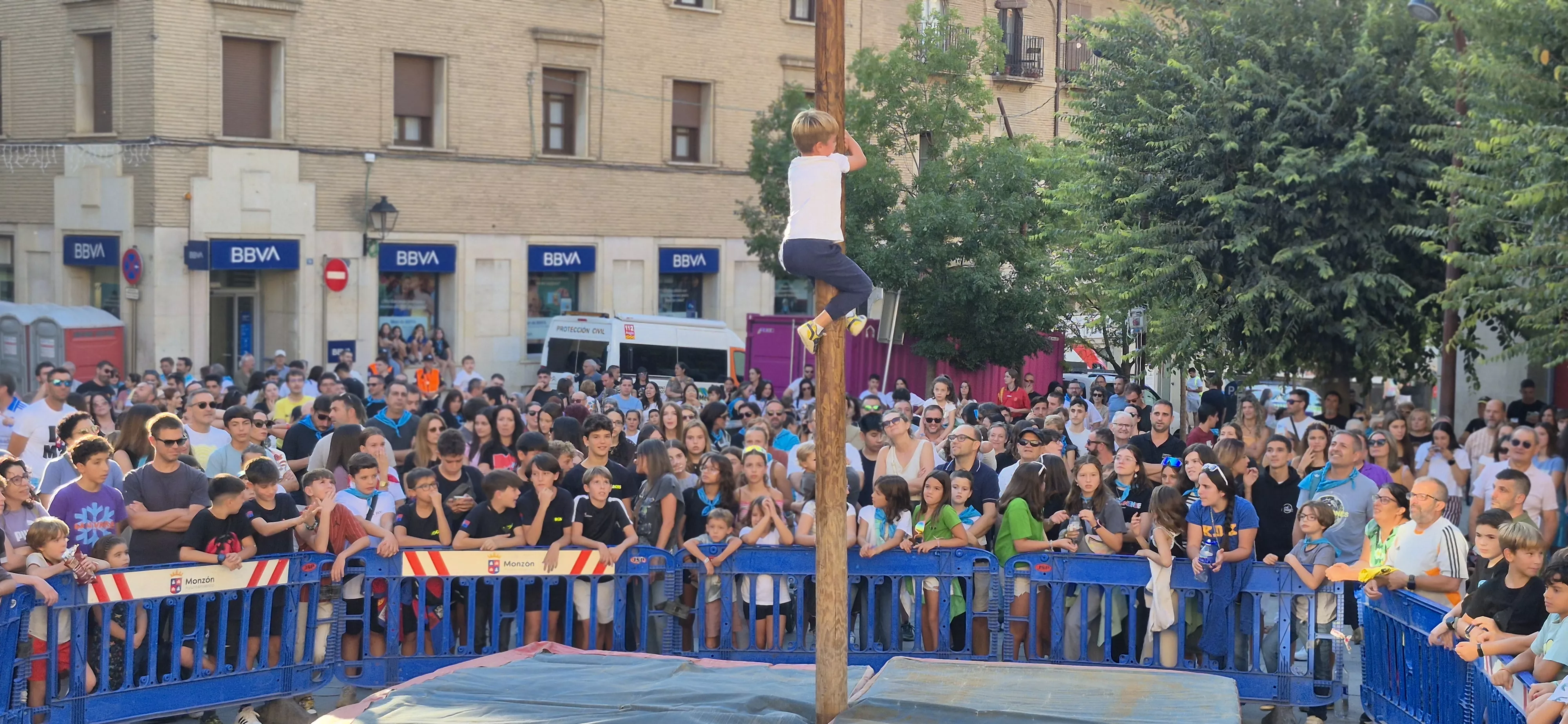Subida al mallo. Foto Myriam Martínez