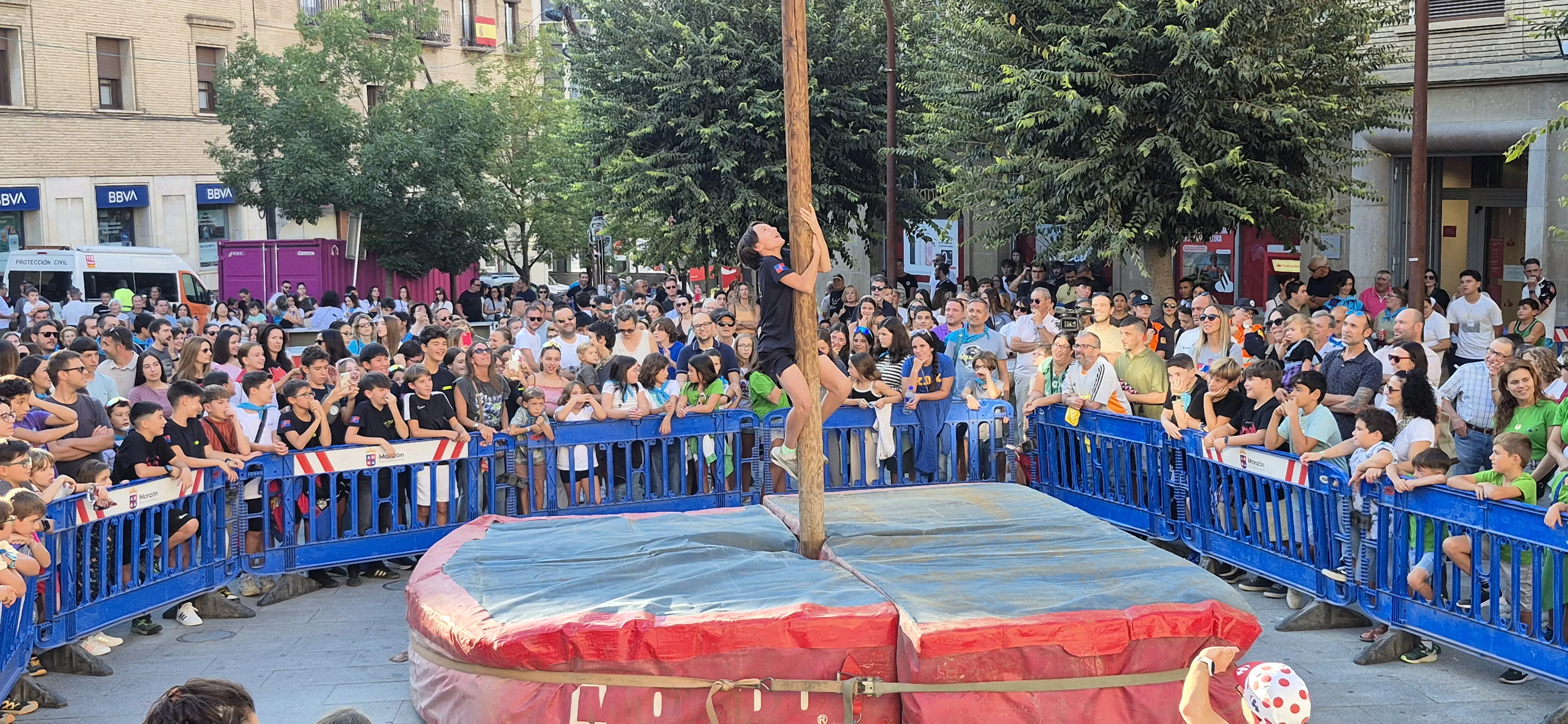 Subida al mallo. Foto Myriam Martínez