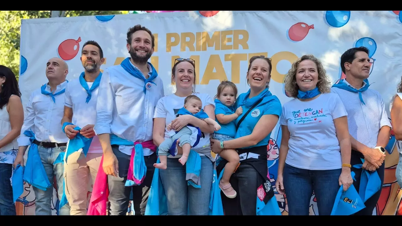 Monzón emociona con "Mi Primer San Mateo" y vibra con la subida al mayo.