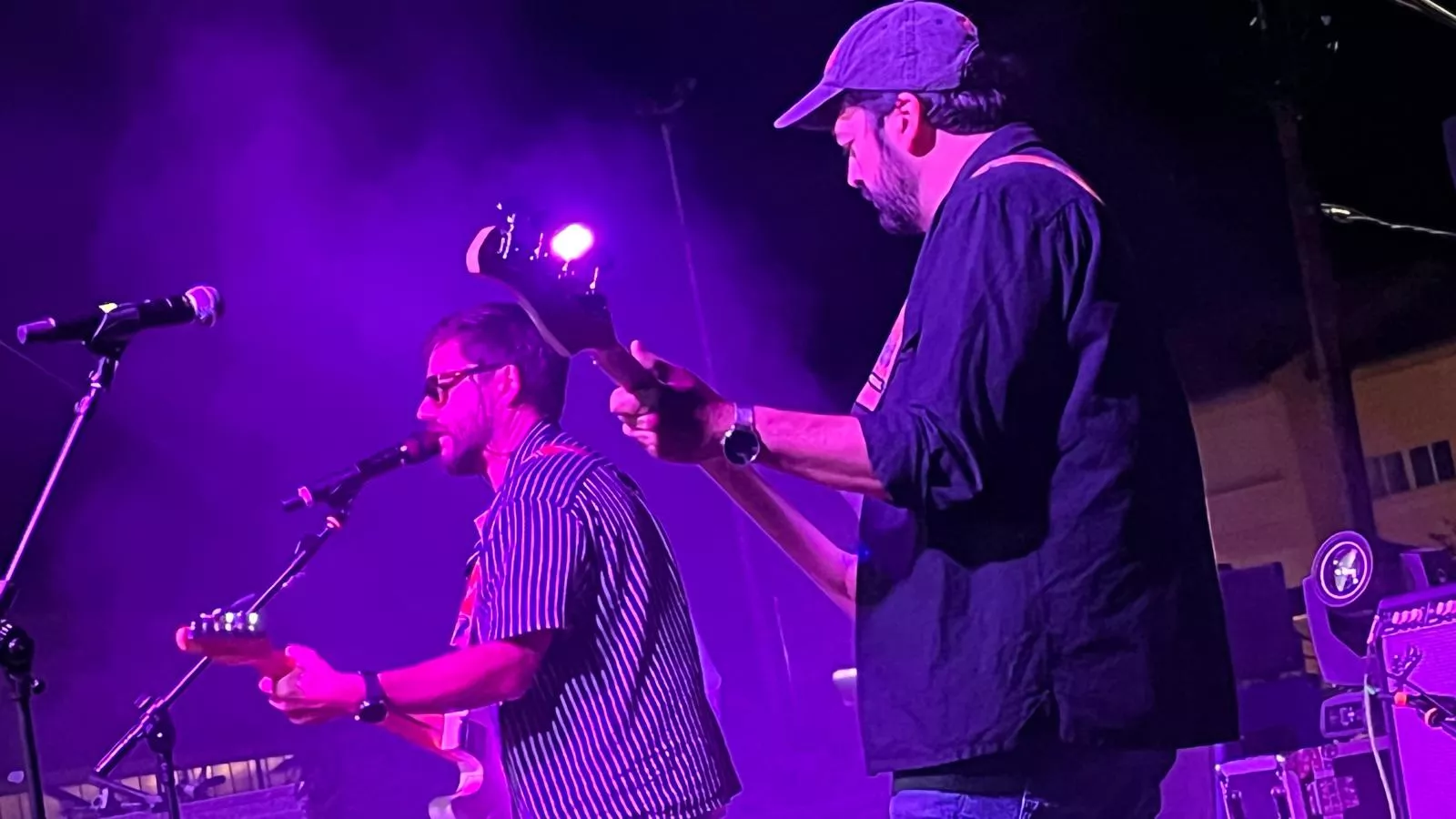 Will Spector y Los Fatus en 'Huesca es Tránsito'. Foto Mercedes Manterola