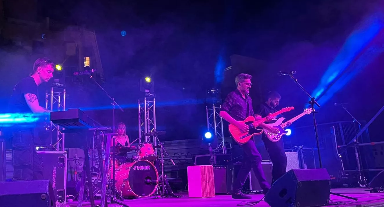 Copiloto en concierto en 'Huesca en Tránsito'. Foto Mercedes Manterola