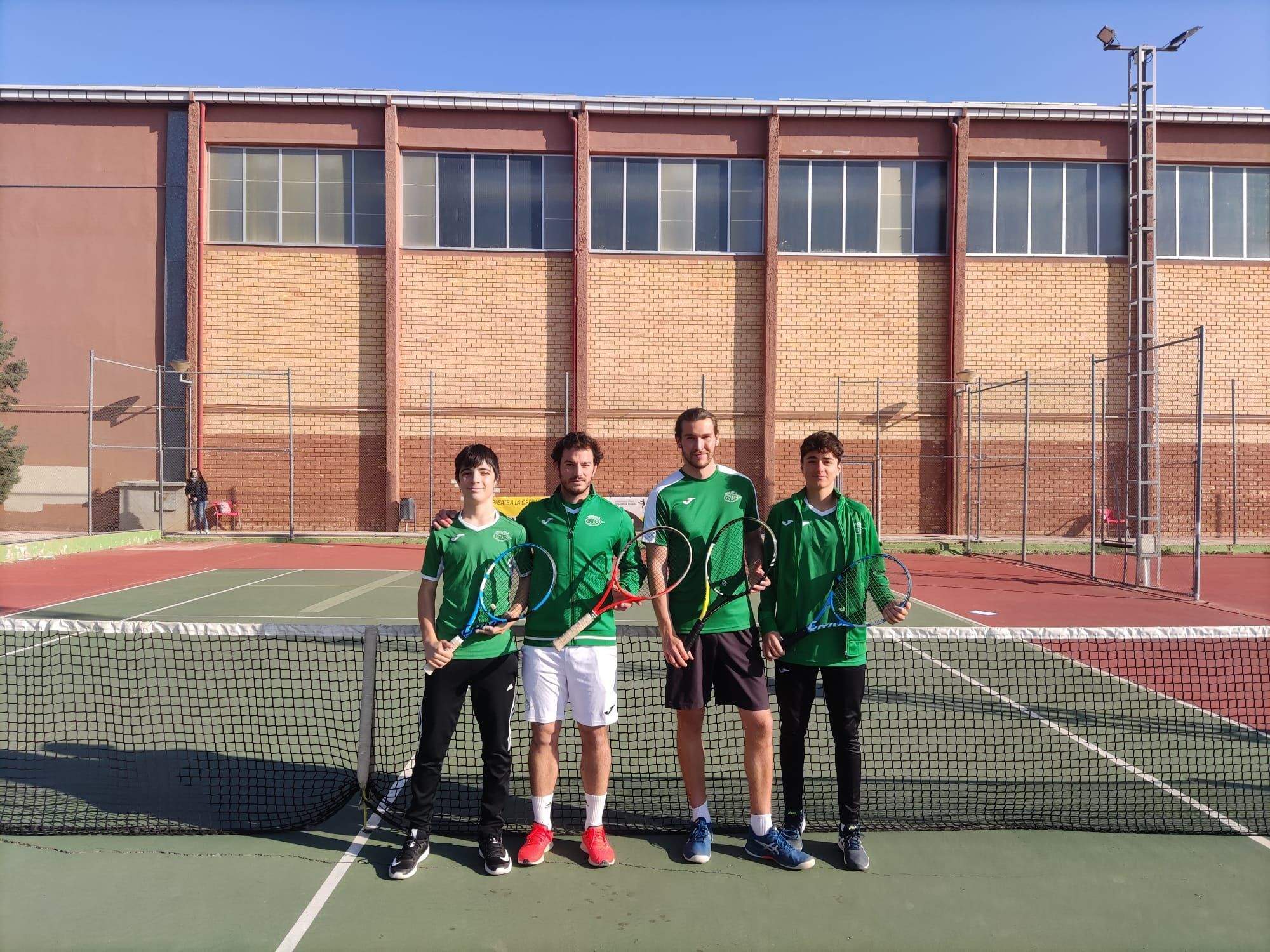 Equipo masculino Tenis Osca.