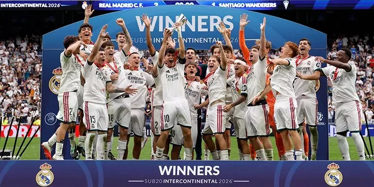 El montisonense Roberto Martín se proclama campeón de la Intercontinental sub 20 con el Real Madrid