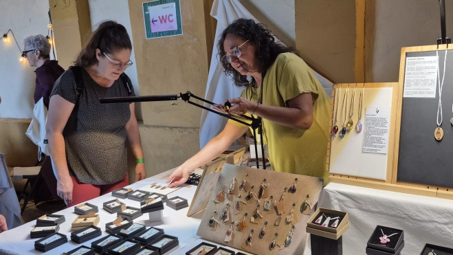 Mercado de creadoras, en el Diosas Fest 2026. Foto Myriam Martínez Mercado de creadoras, en el Diosas Fest 2026. Foto Myriam Martínez