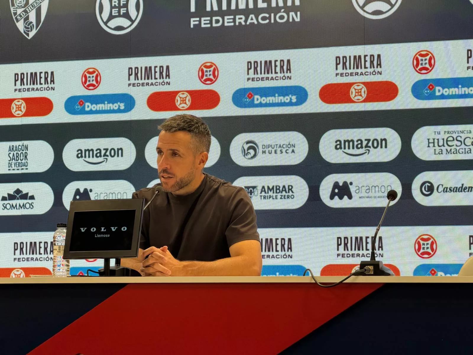 Jardiel, tras el empate ante el At. Madrileño: "Es un buen punto de partida". Foto: Adri Mora