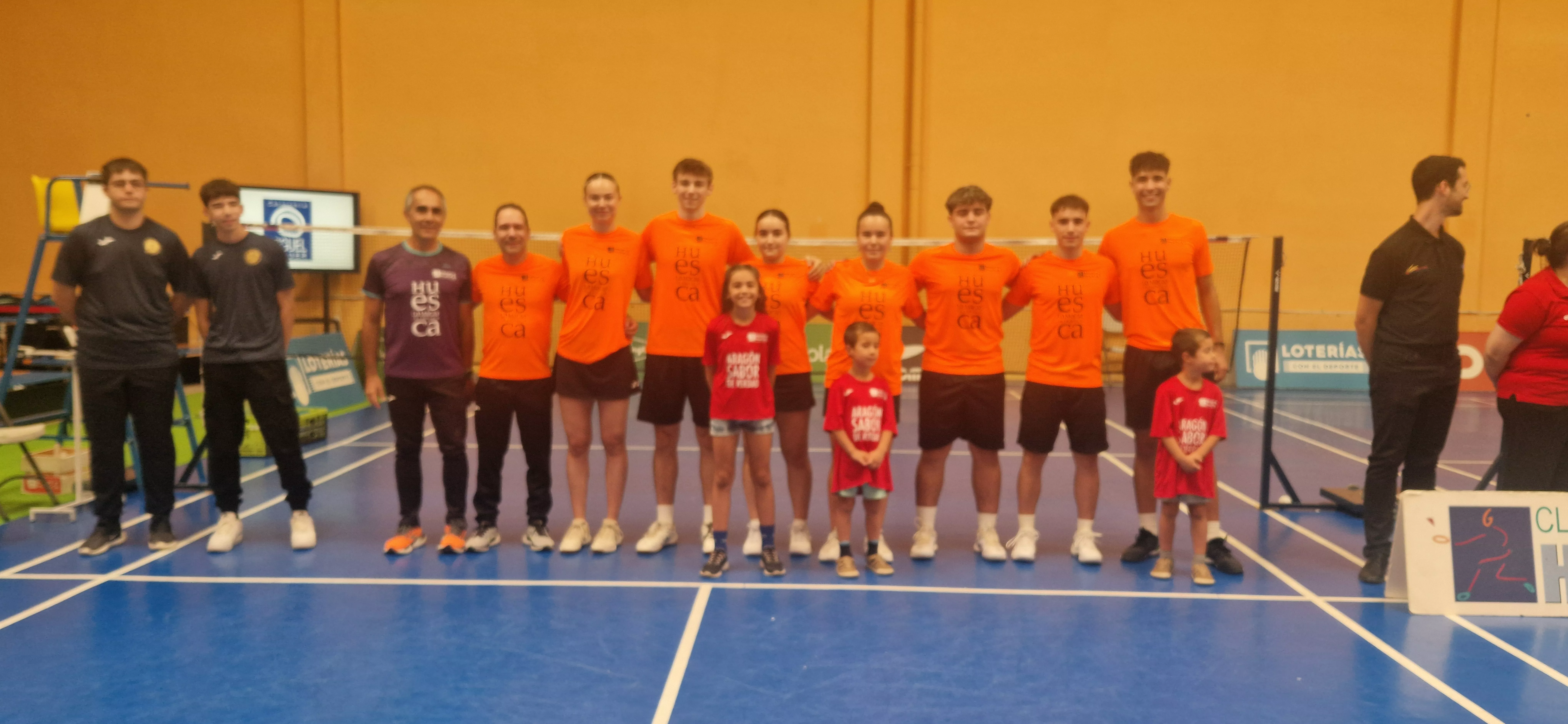 Partido Badminton Huesca La Magia-CB Huelva