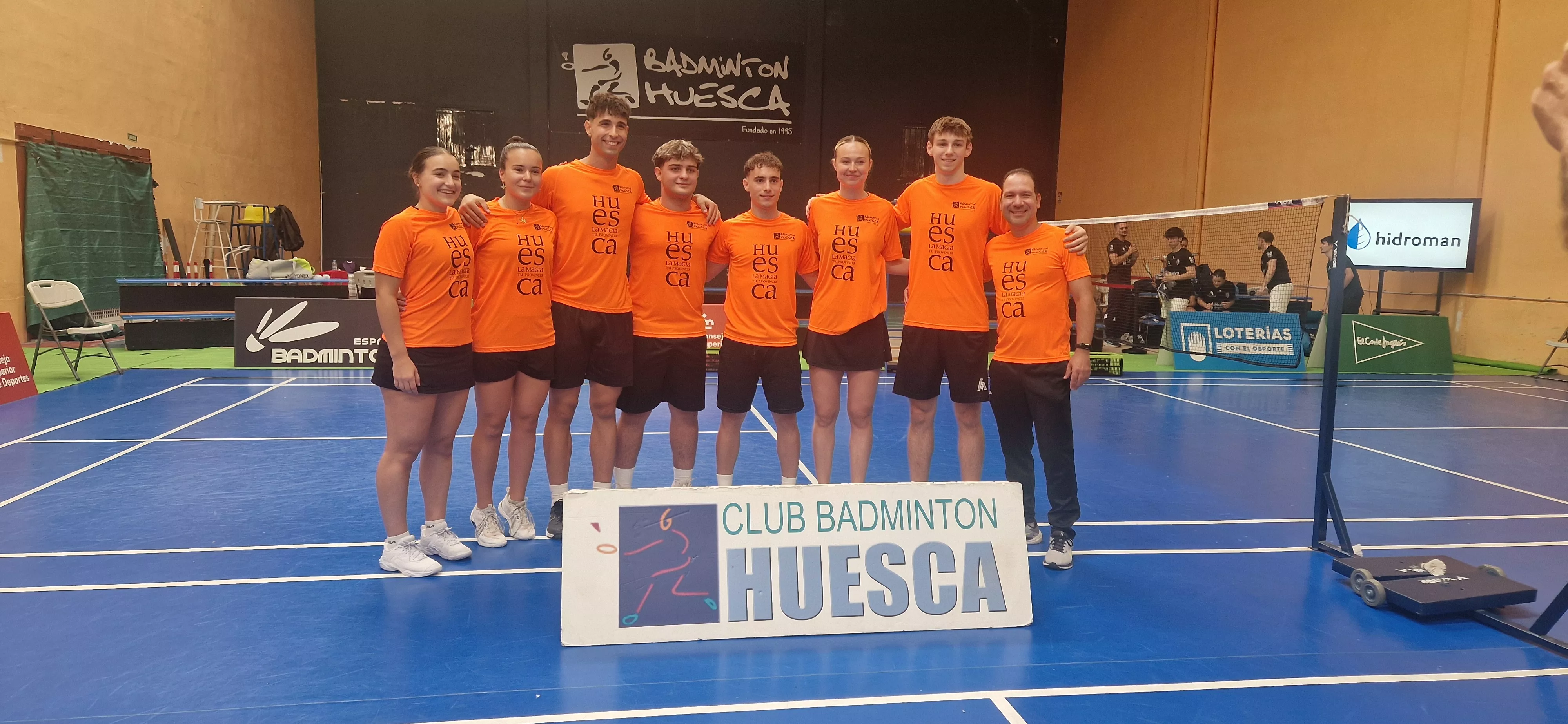 Partido Badminton Huesca La Magia-CB Huelva