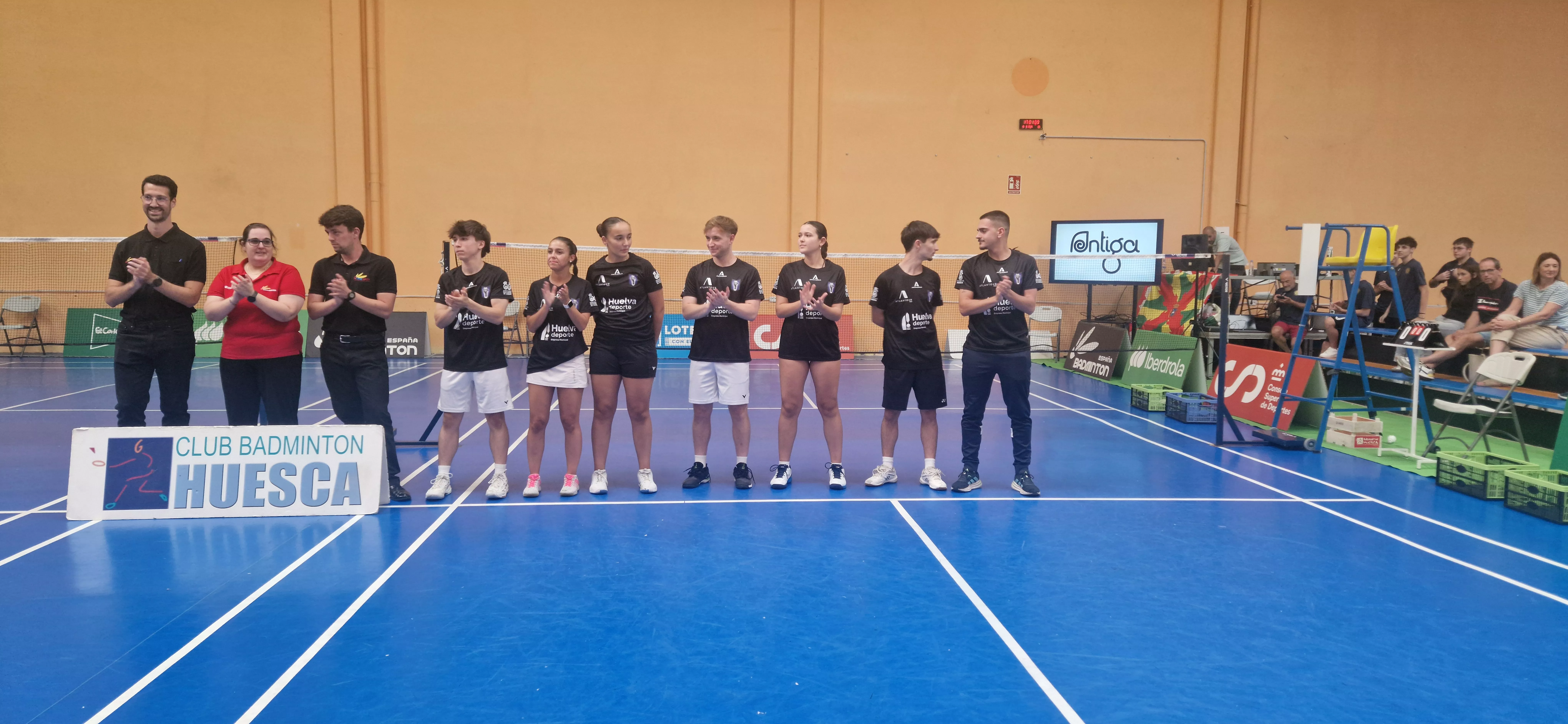 Partido Badminton Huesca La Magia-CB Huelva