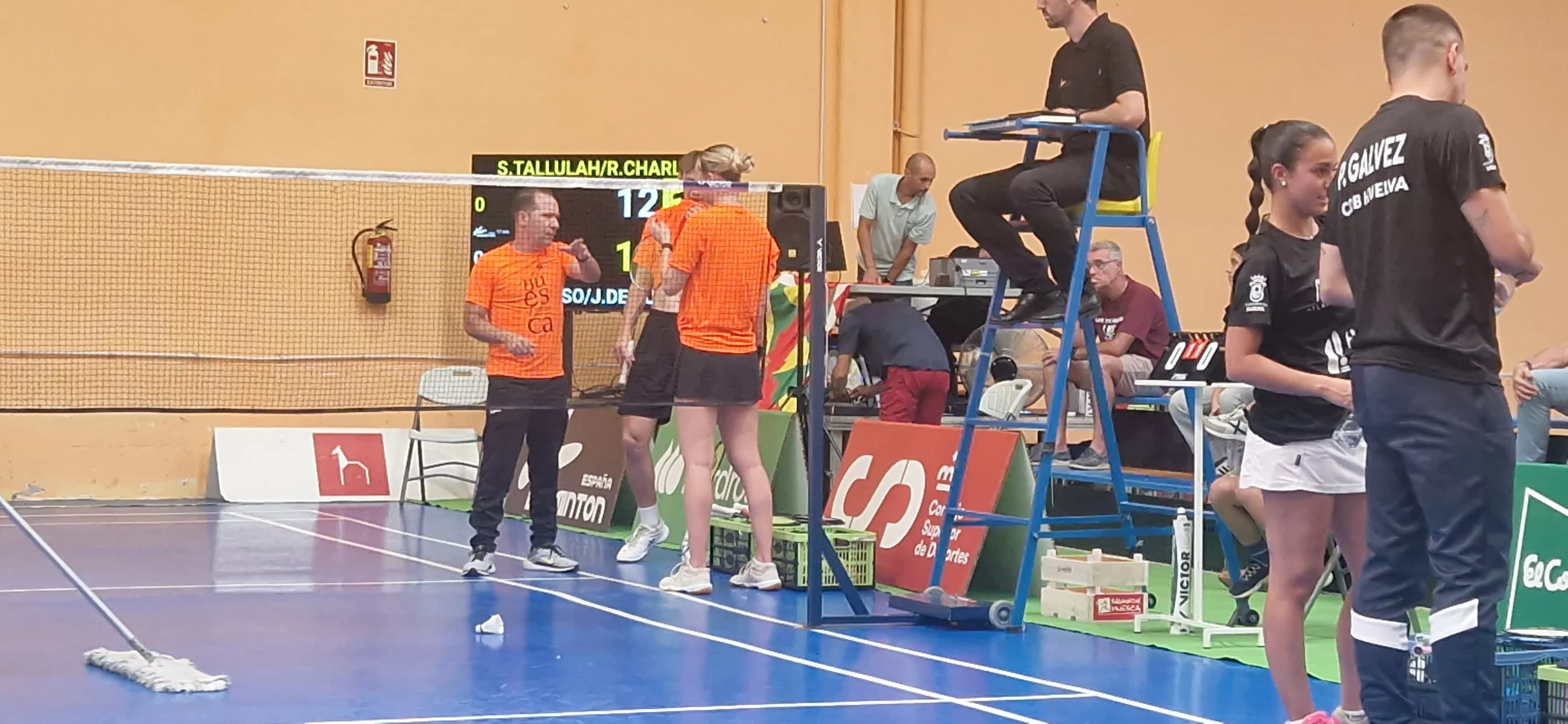 Partido Badminton Huesca La Magia-CB Huelva
