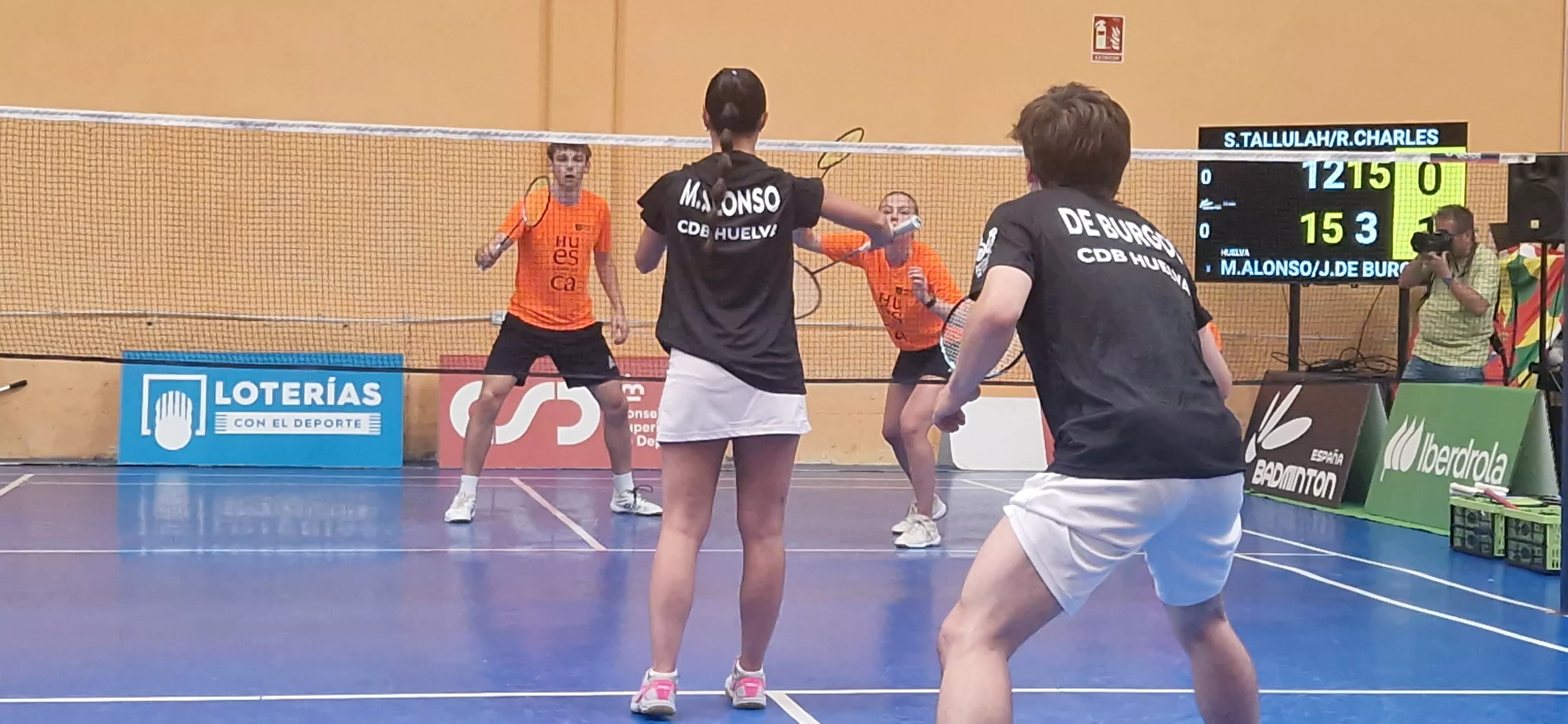 Partido Badminton Huesca La Magia-CB Huelva