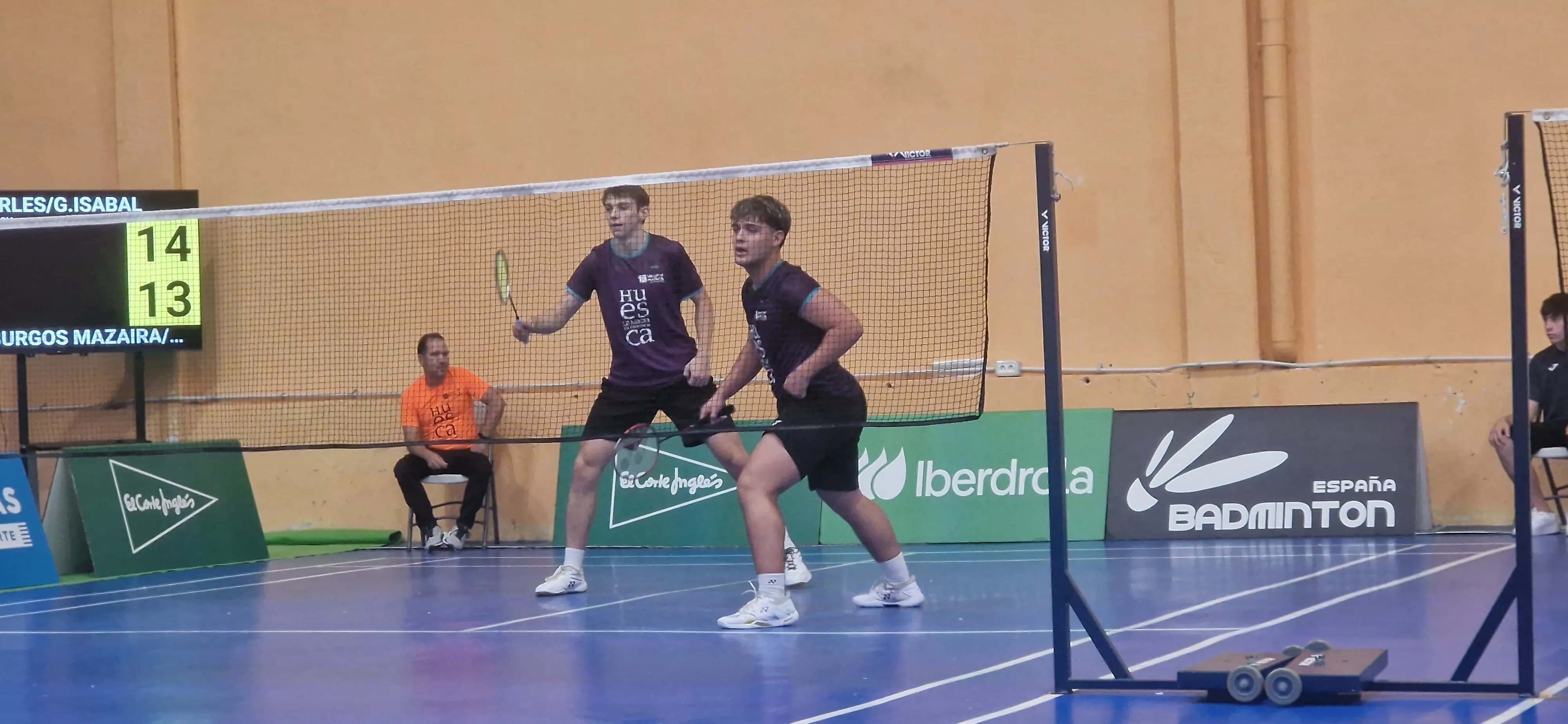 Partido Badminton Huesca La Magia-CB Huelva