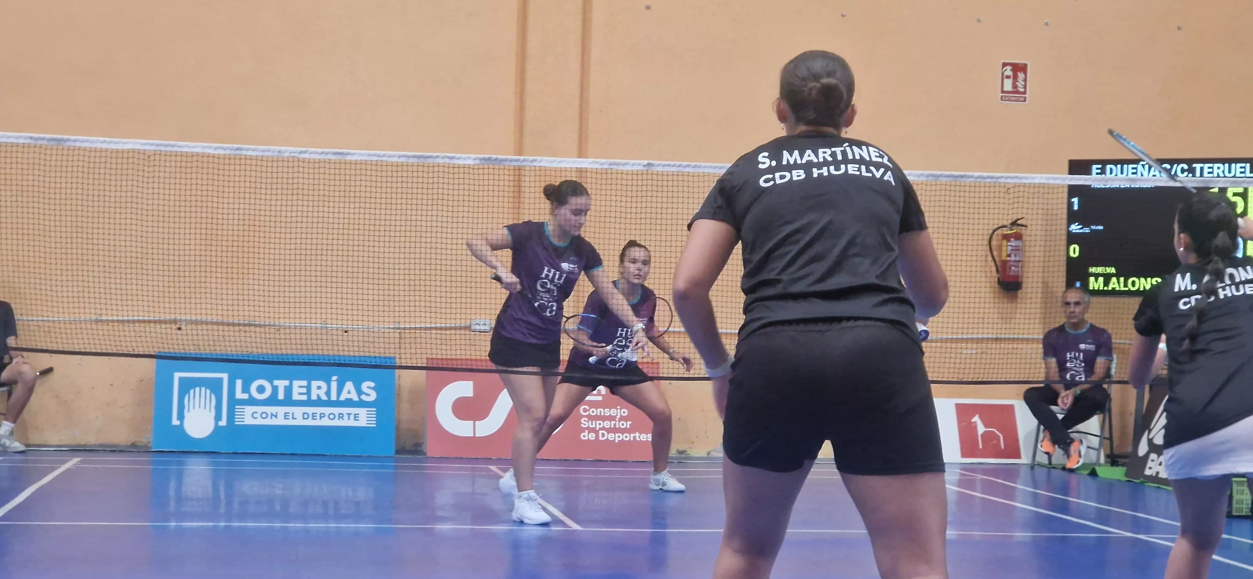 Partido Badminton Huesca La Magia-CB Huelva