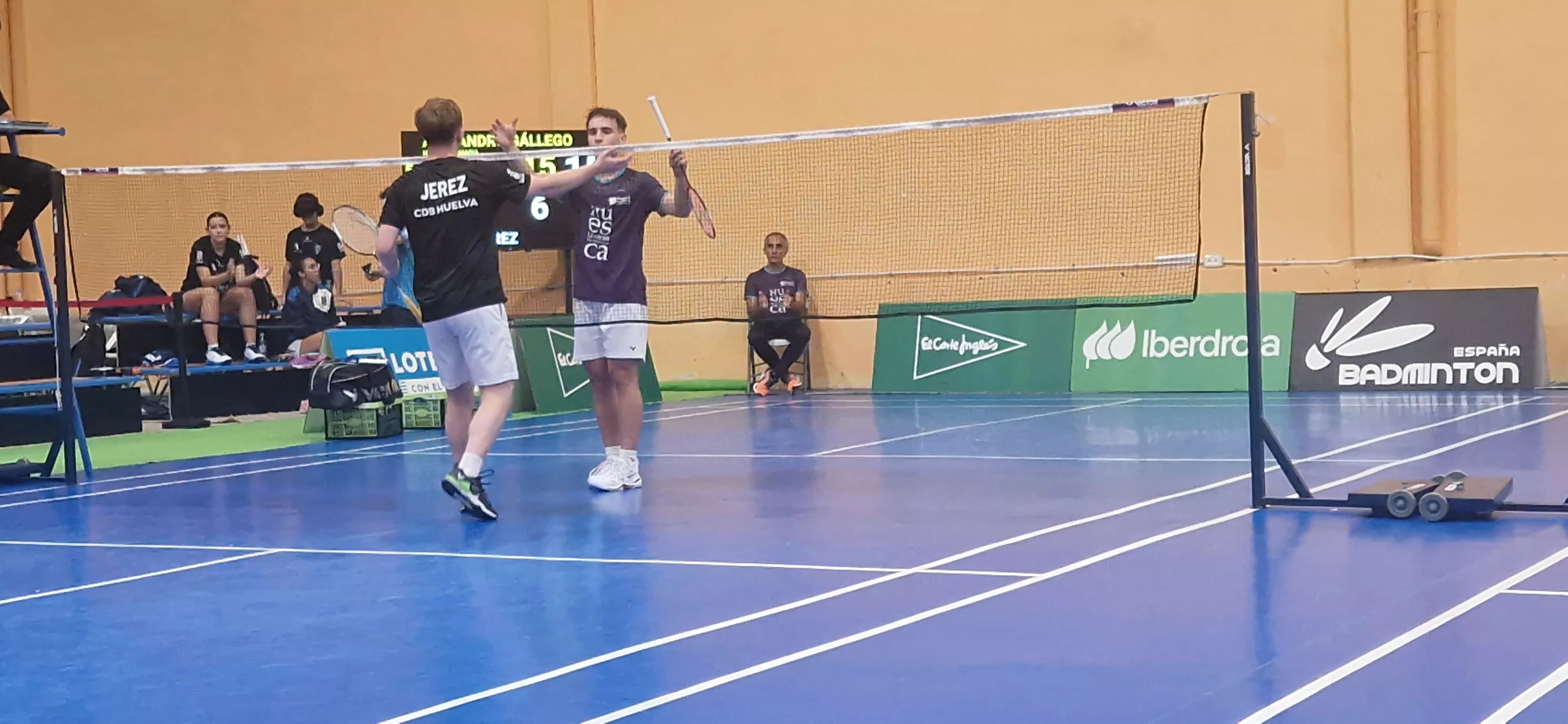 Partido Badminton Huesca La Magia-CB Huelva