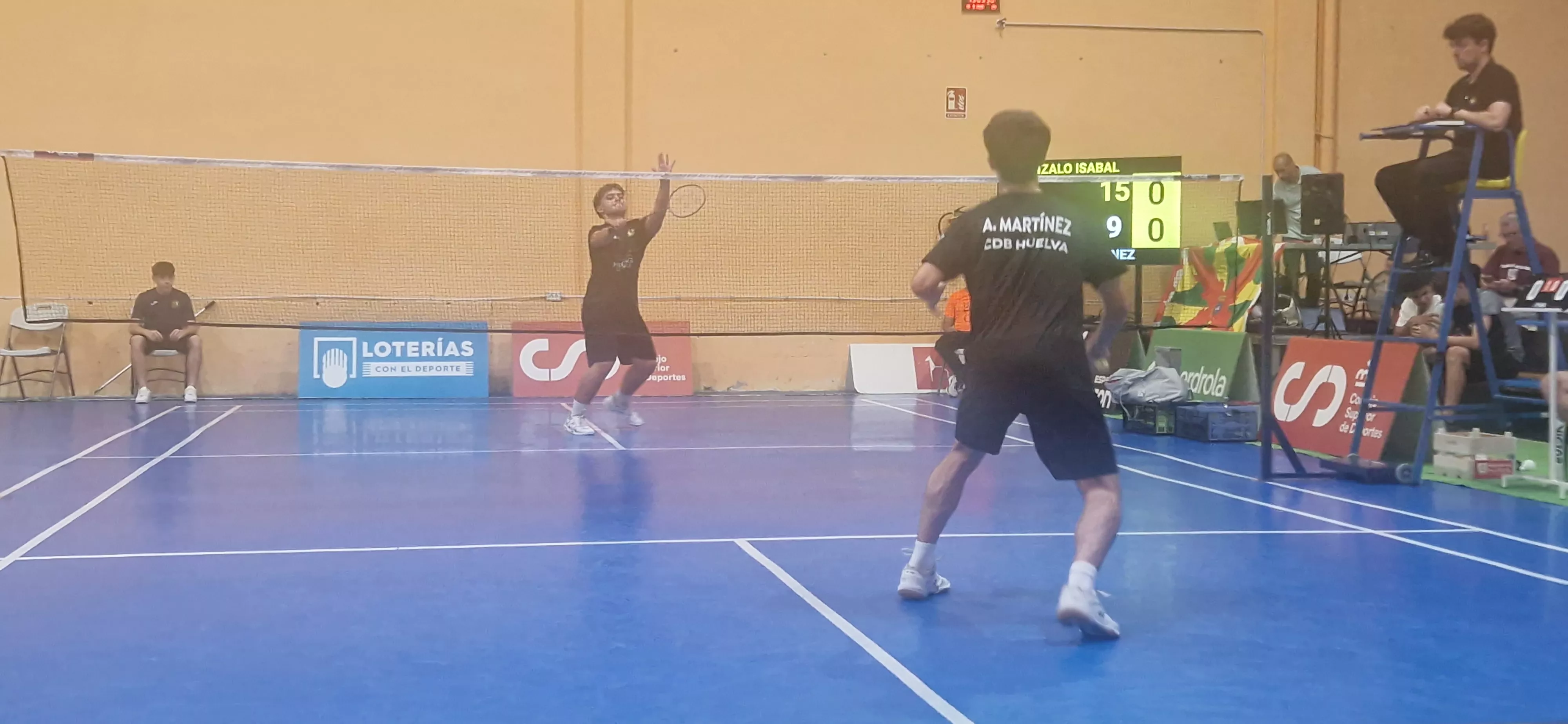 Partido Badminton Huesca La Magia-CB Huelva