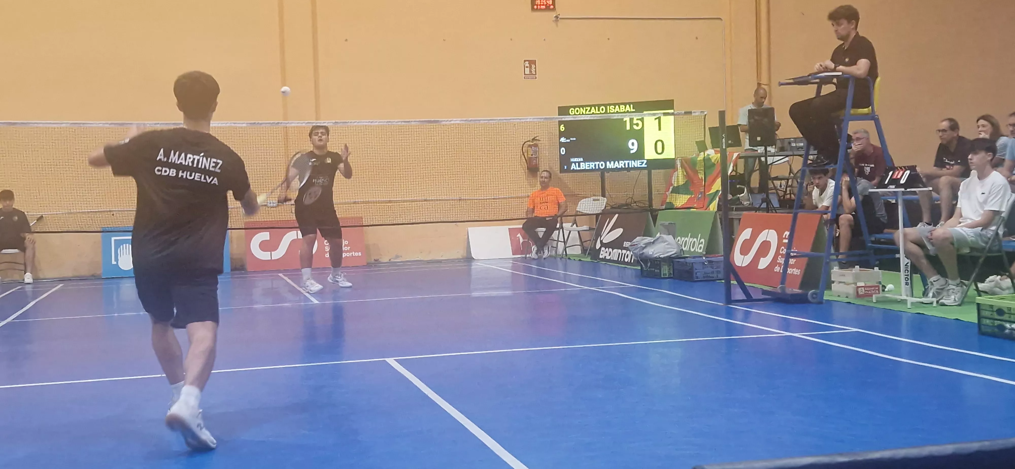Partido Badminton Huesca La Magia-CB Huelva