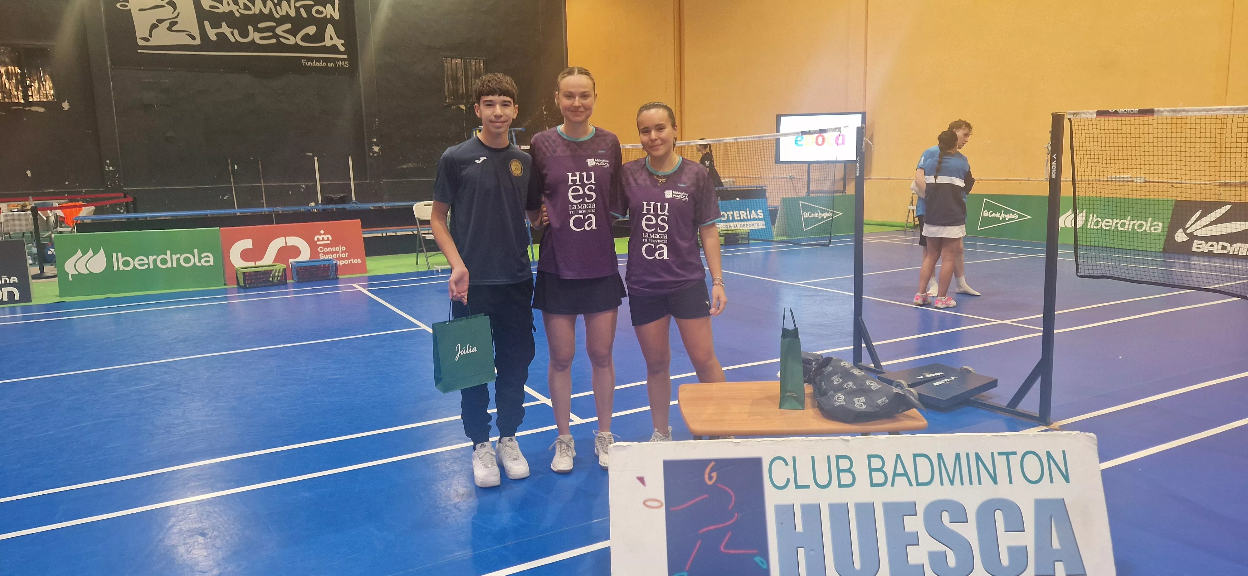 Partido Badminton Huesca La Magia-CB Huelva