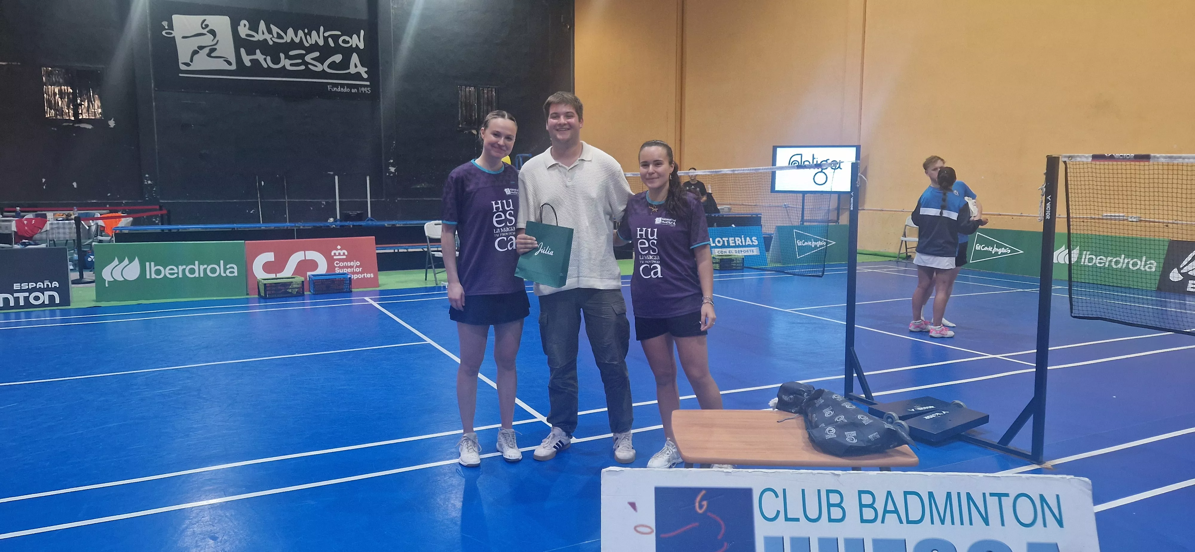 Partido Badminton Huesca La Magia-CB Huelva