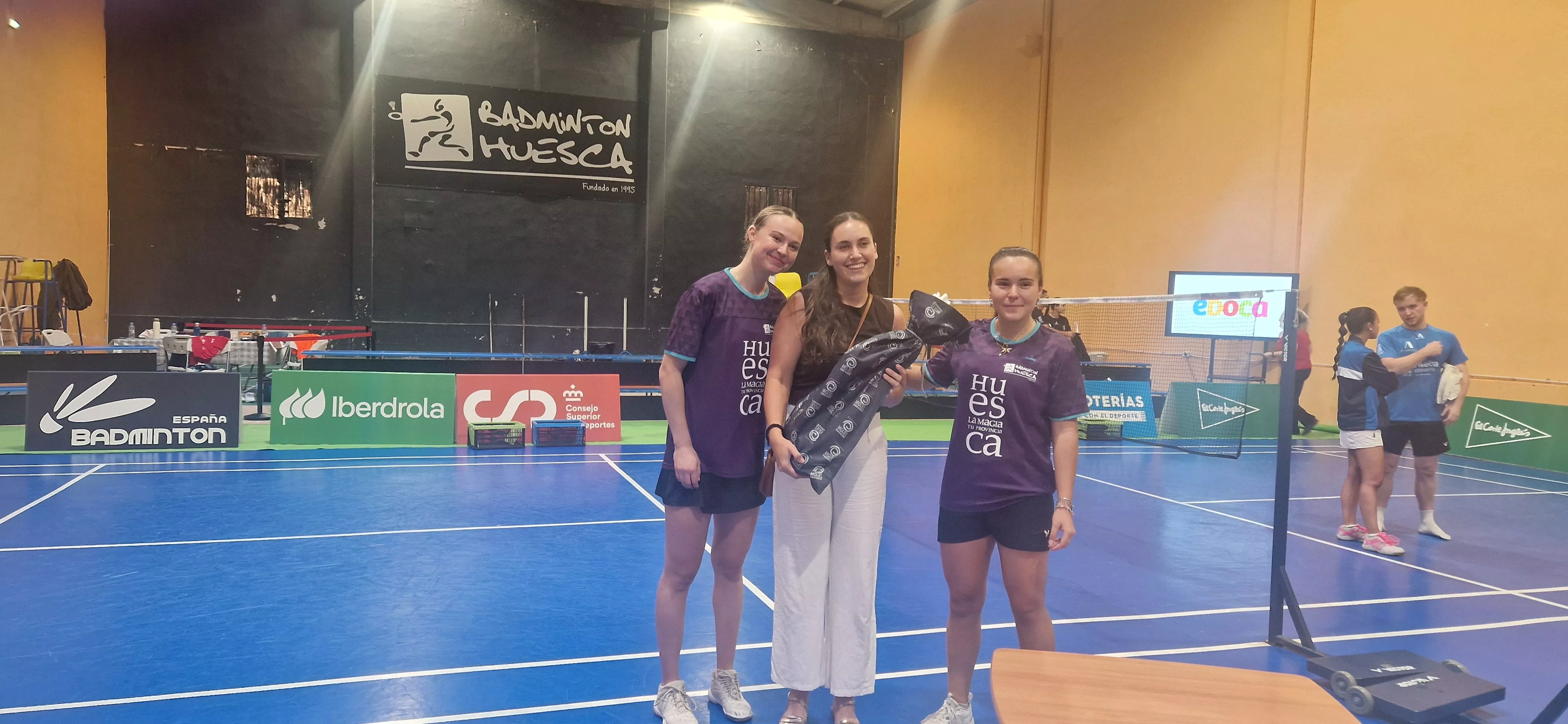 Partido Badminton Huesca La Magia-CB Huelva