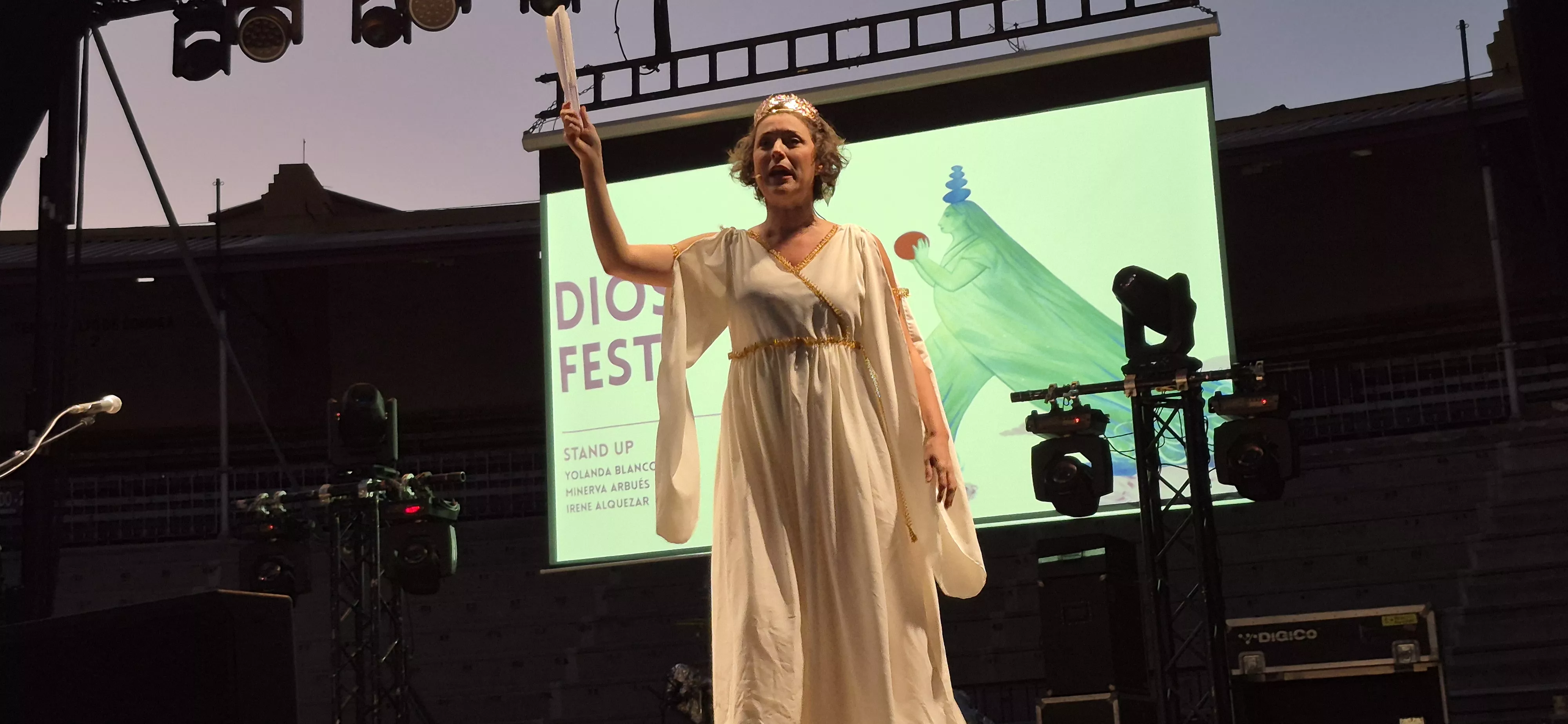 Minerva Arbués en el Diosas Fest. Foto Myriam Martínez