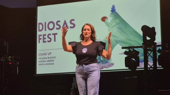 Irene Alzquézar en el Diosas Fest 2026. Foto Myriam Martínez Irene Alzquézar en el Diosas Fest 2026. Foto Myriam Martínez