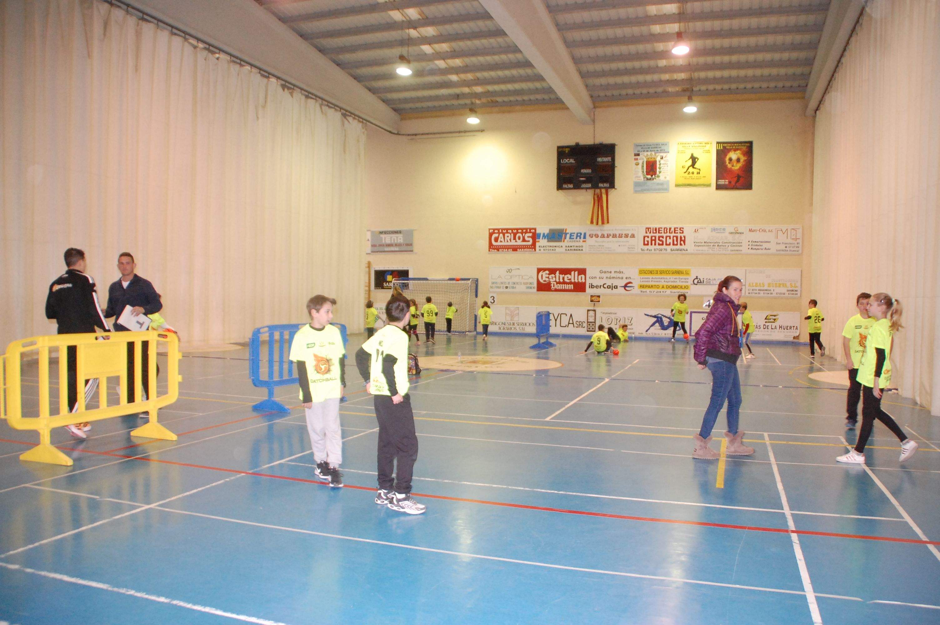 Jornada de datchball en Sariñena