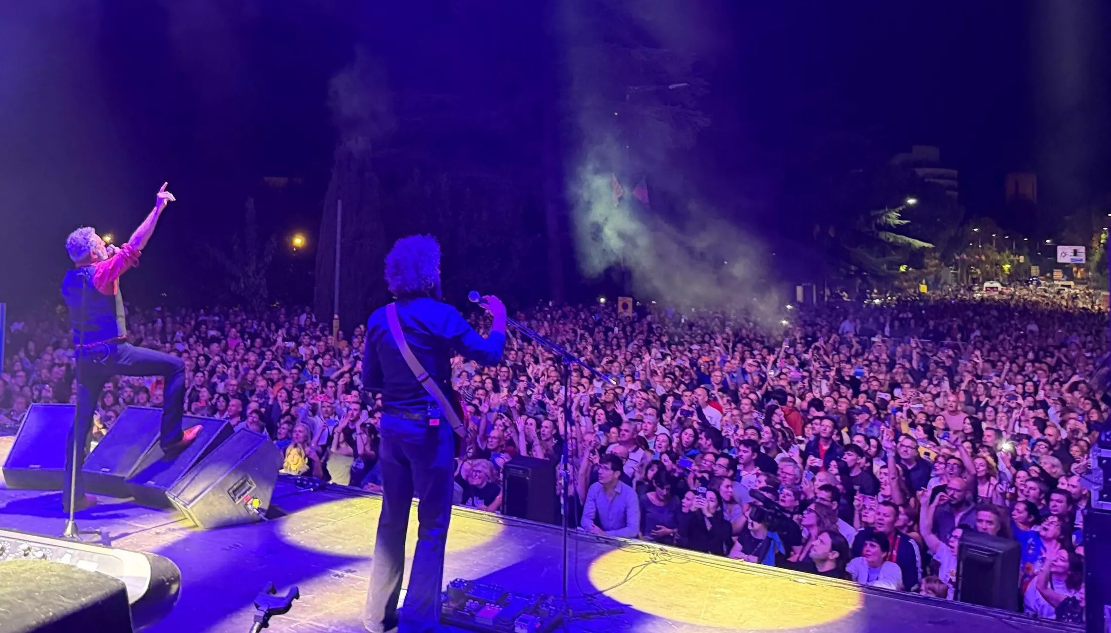 Fiestas de Monzón con la actuación de M-Clan.