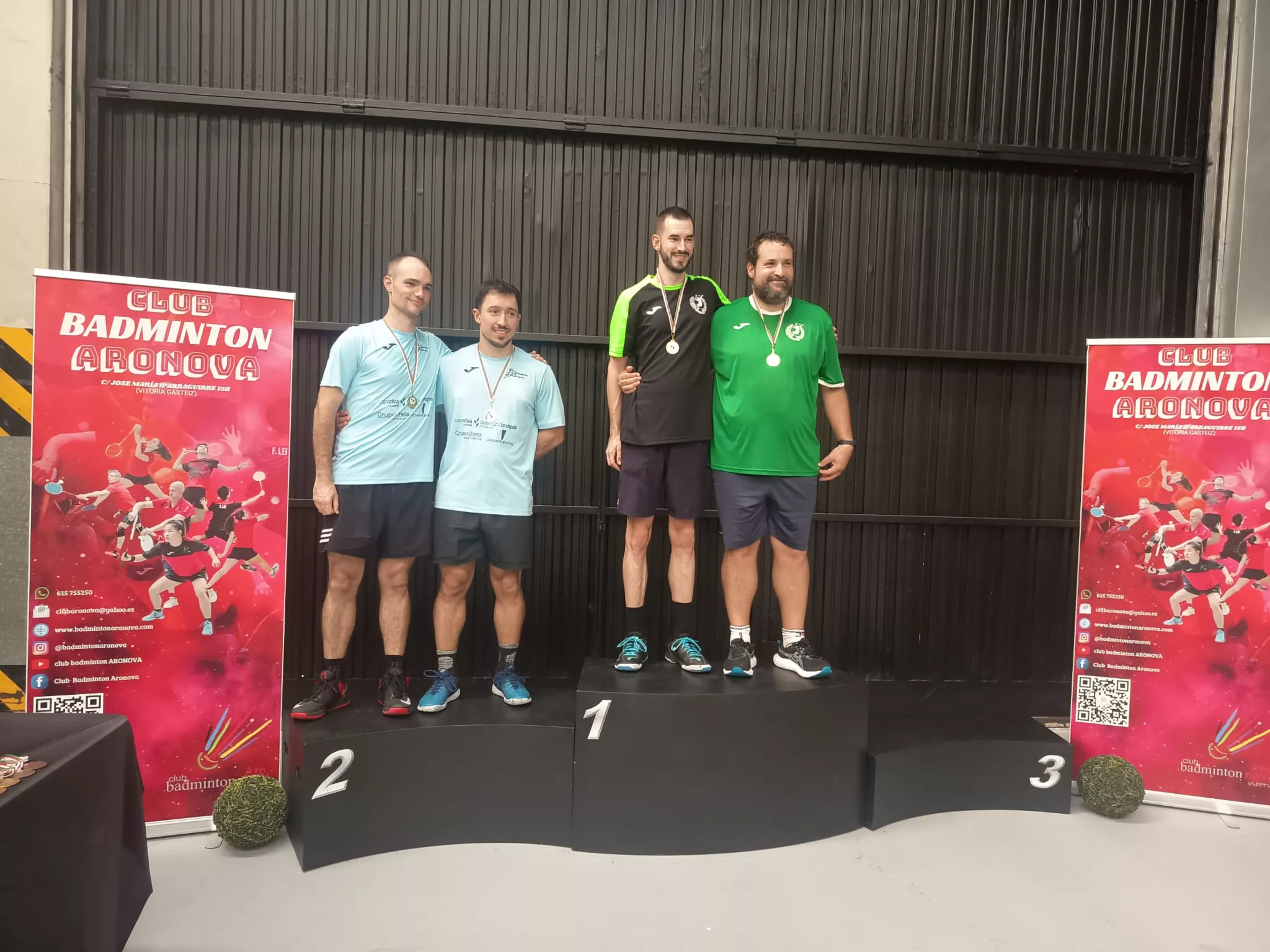 Carlos Varea y Mario Casterad campeones DM A1