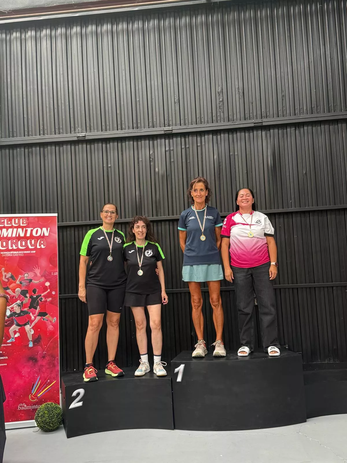 Elsa Tello y Begoña Sancerni subcampeonas DF A1