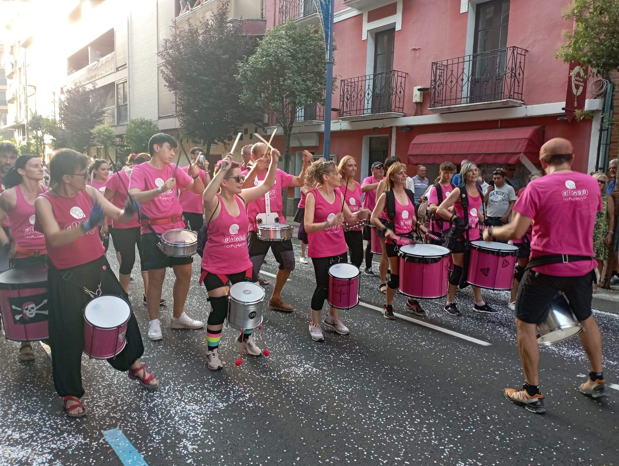 Desfile de las fiestas de Sabiñánigo