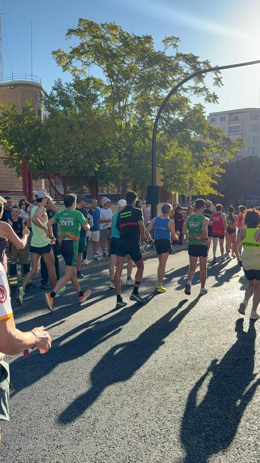 10K Bomberos de Zaragoza, prueba de marcha