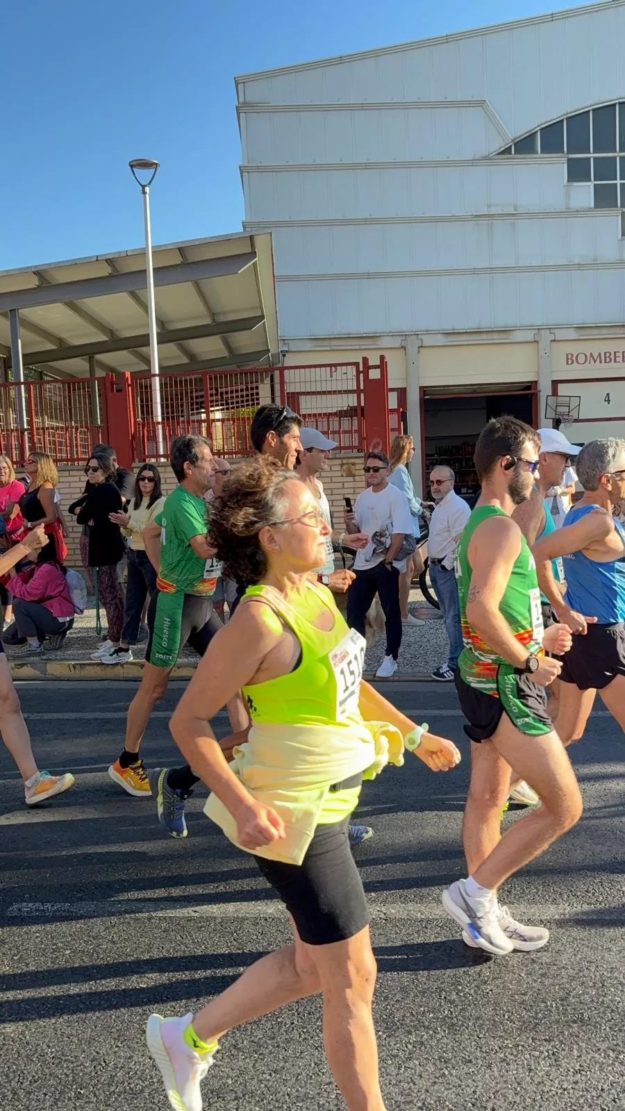 10K Bomberos de Zaragoza, prueba de marcha