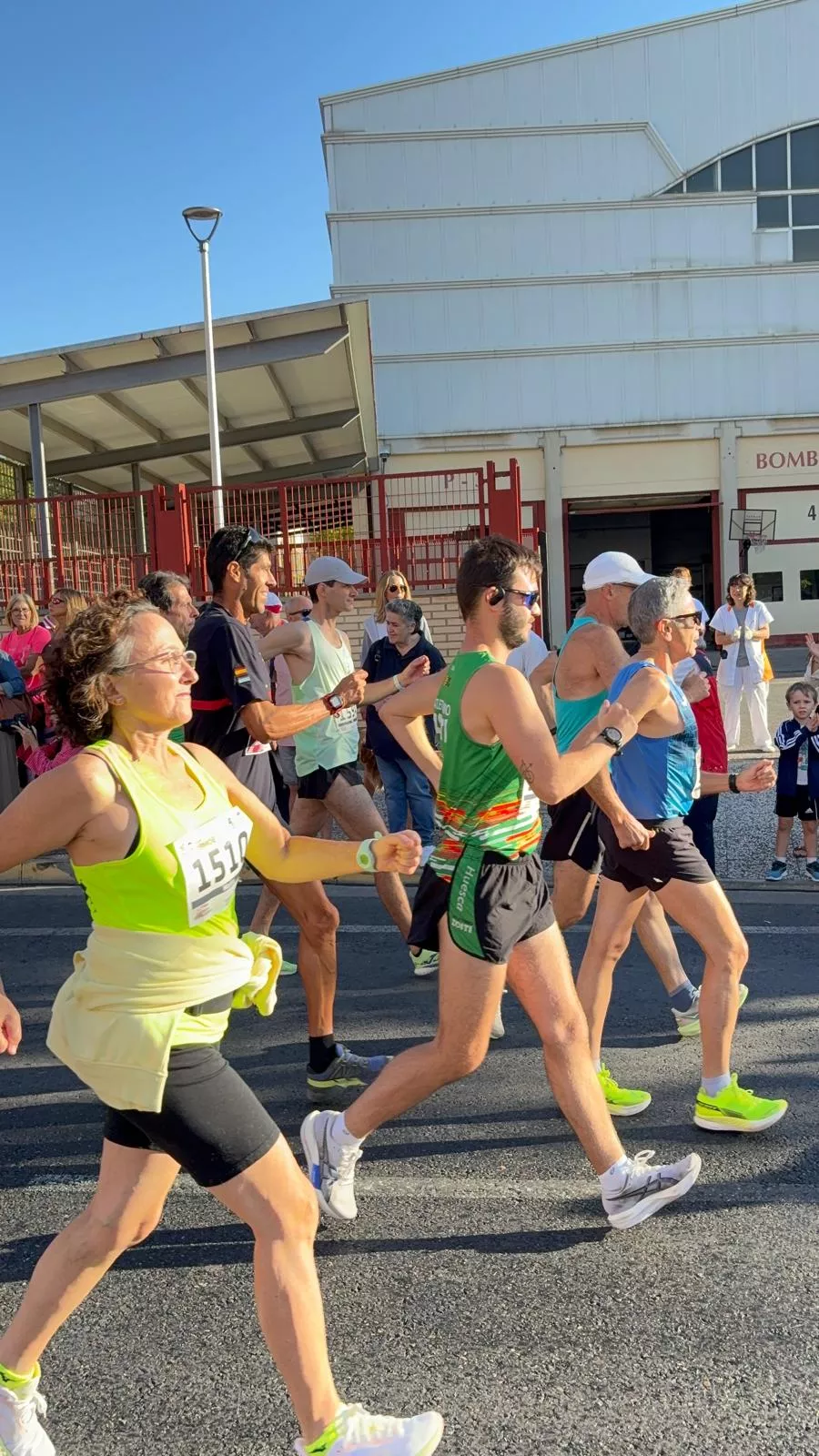 10K Bomberos de Zaragoza, prueba de marcha
