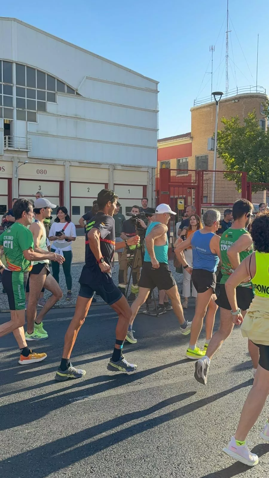10K Bomberos de Zaragoza, prueba de marcha