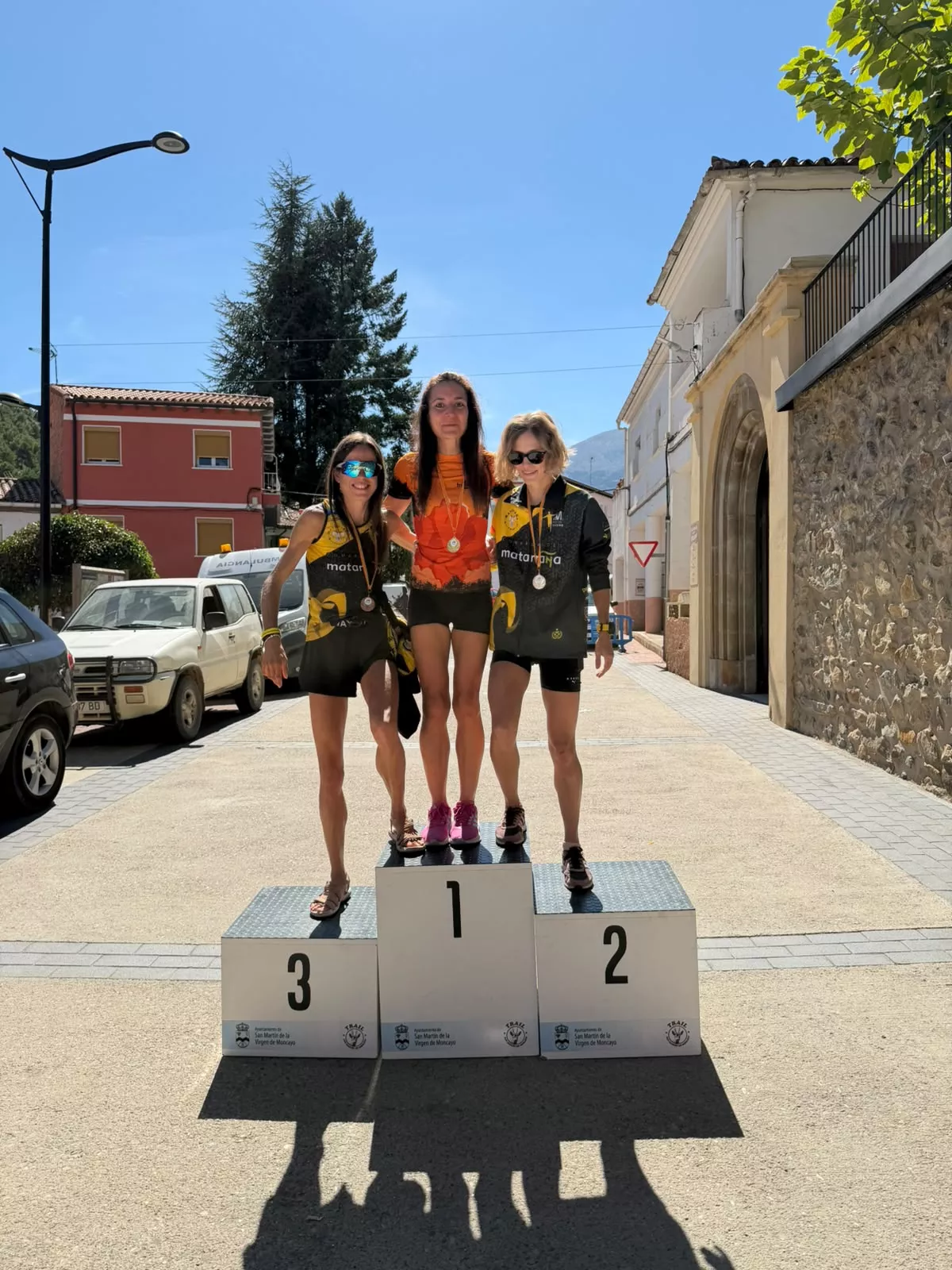 Podio absoluto femenino Copa Podio absoluto femenino Copa