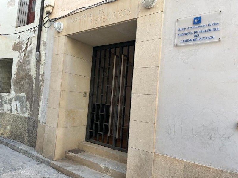 Albergue de Peregrinos de Jaca, ubicado en el antiguo Hospital de Jaca.