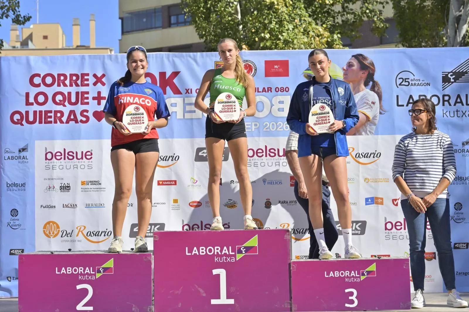 10K Bomberos de Zaragoza, prueba de marcha