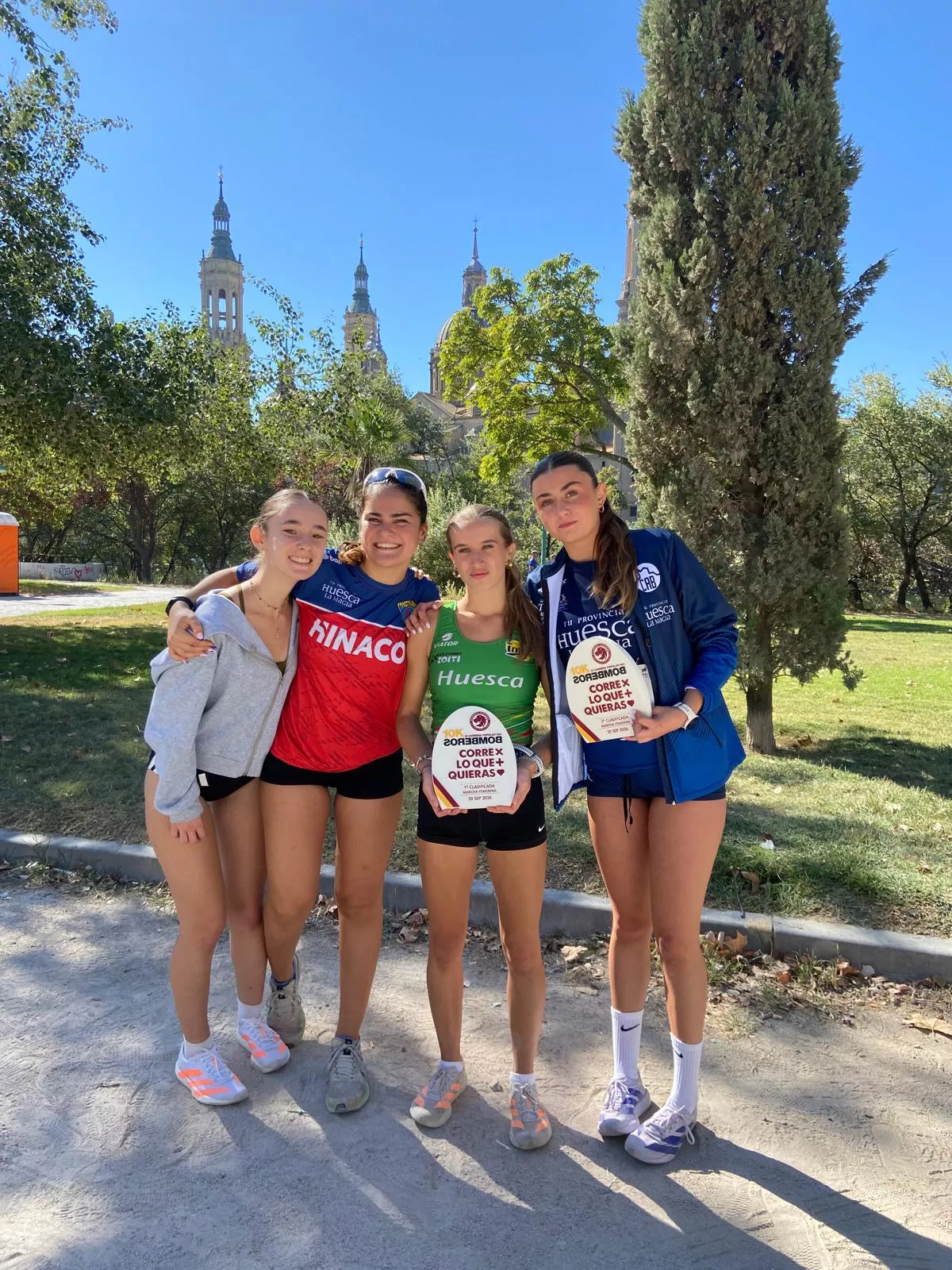 10K Bomberos de Zaragoza, prueba de marcha