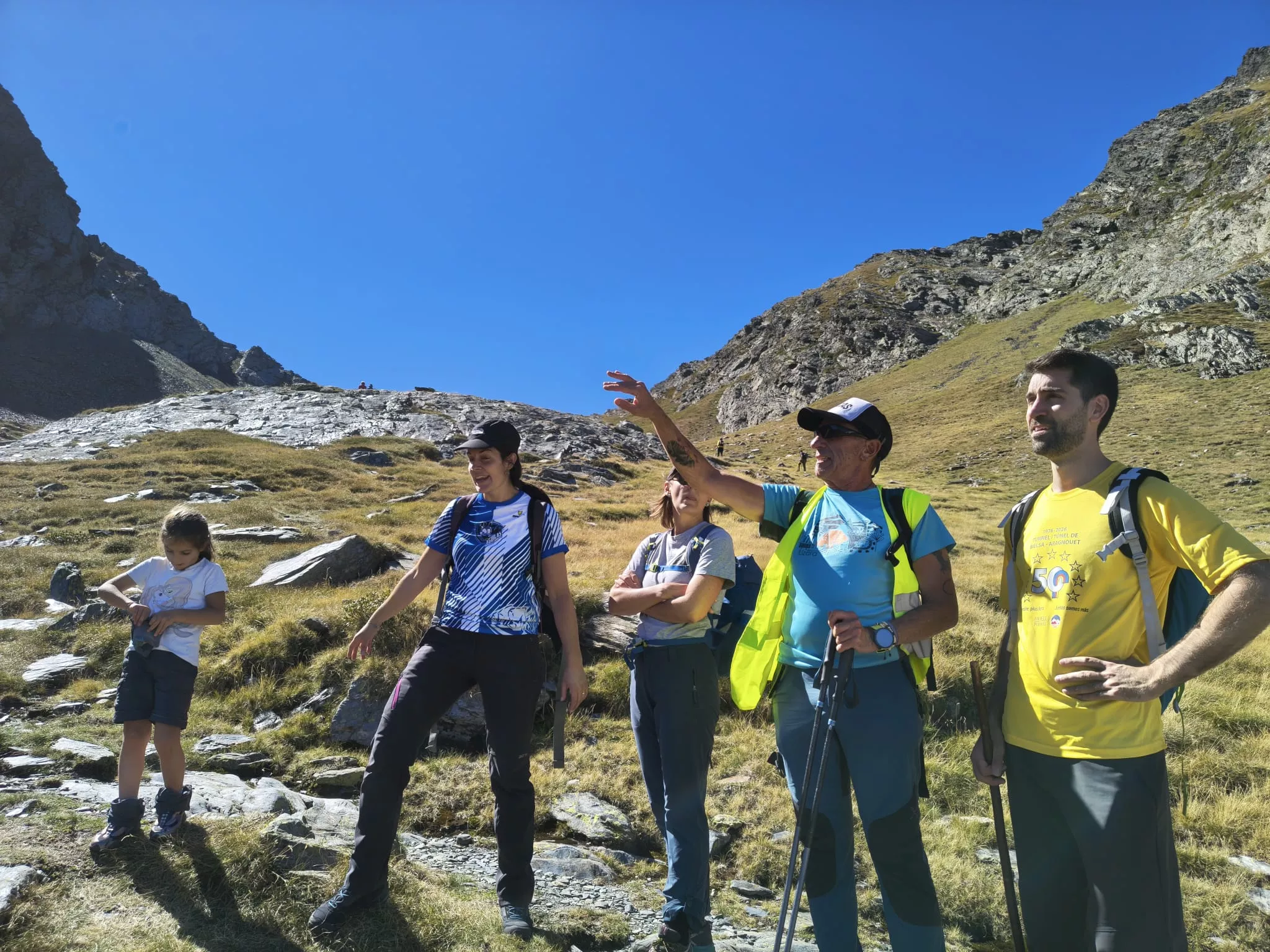Excursión y paellada por el 50 aniversario del túnel de Bielsa.