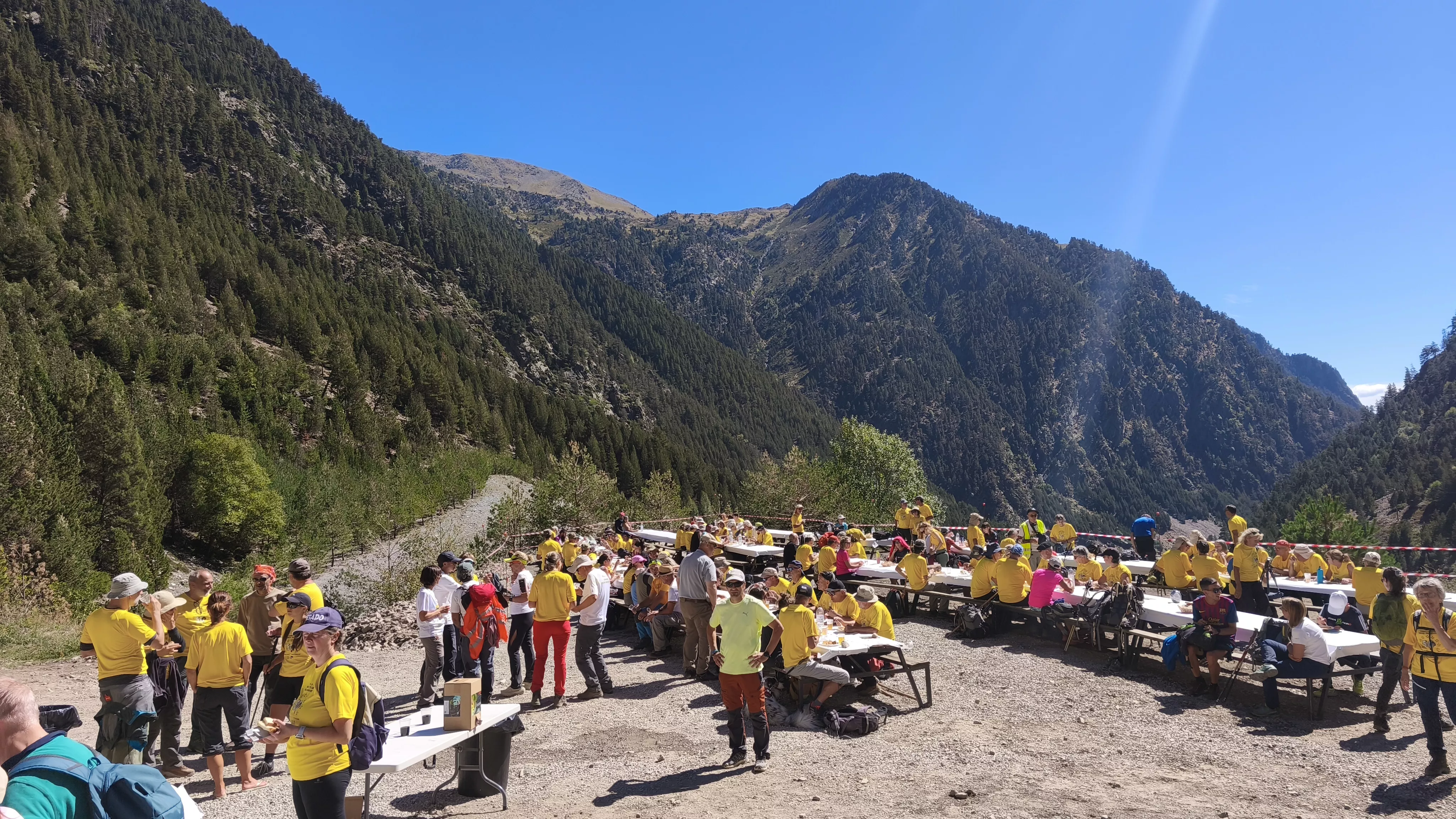 Excursión y paellada por el 50 aniversario del túnel de Bielsa.