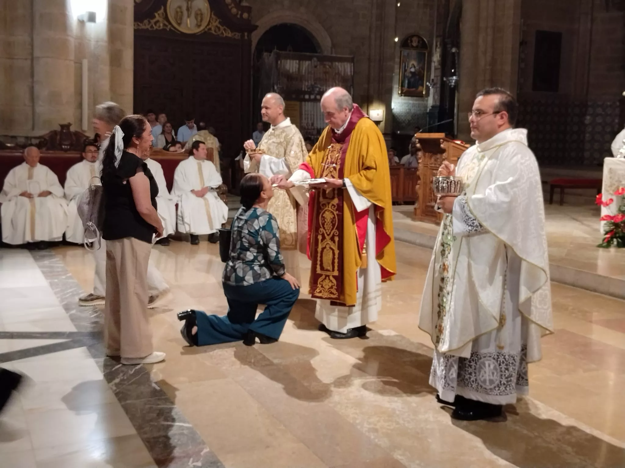 Ordenación sacerdotal de Reynaldo Jesús Cárdenas en Huesca