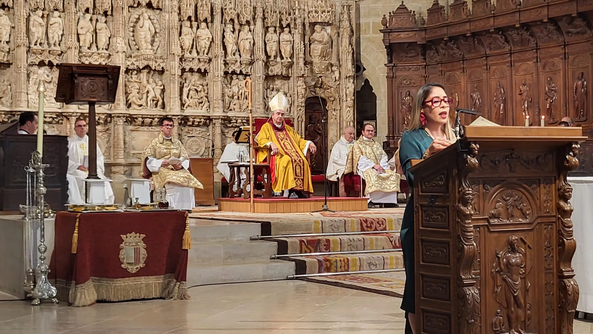 Ordenación sacerdotal de Reynaldo Jesús Cárdenas en Huesca