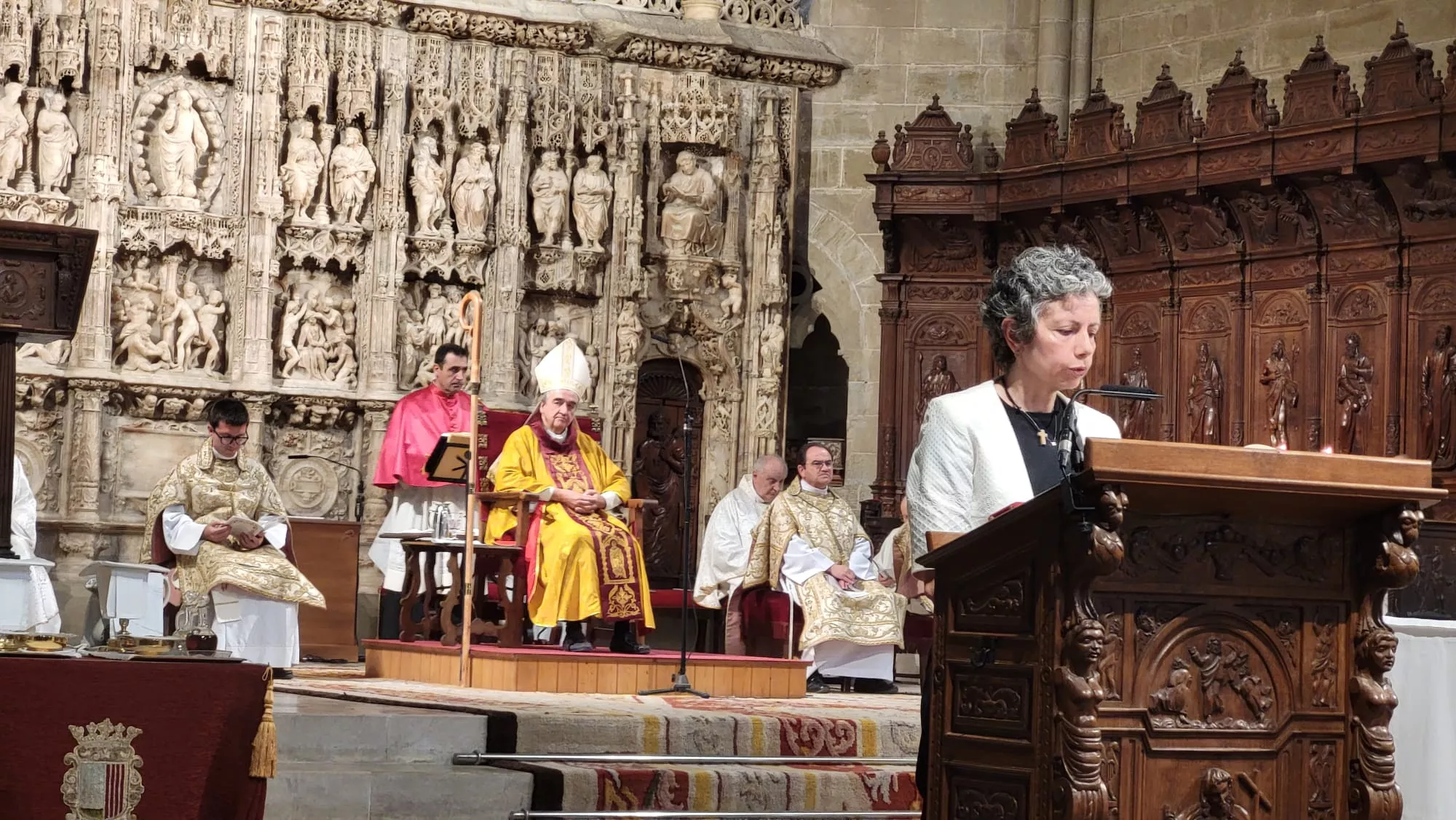 Ordenación sacerdotal de Reynaldo Jesús Cárdenas en Huesca