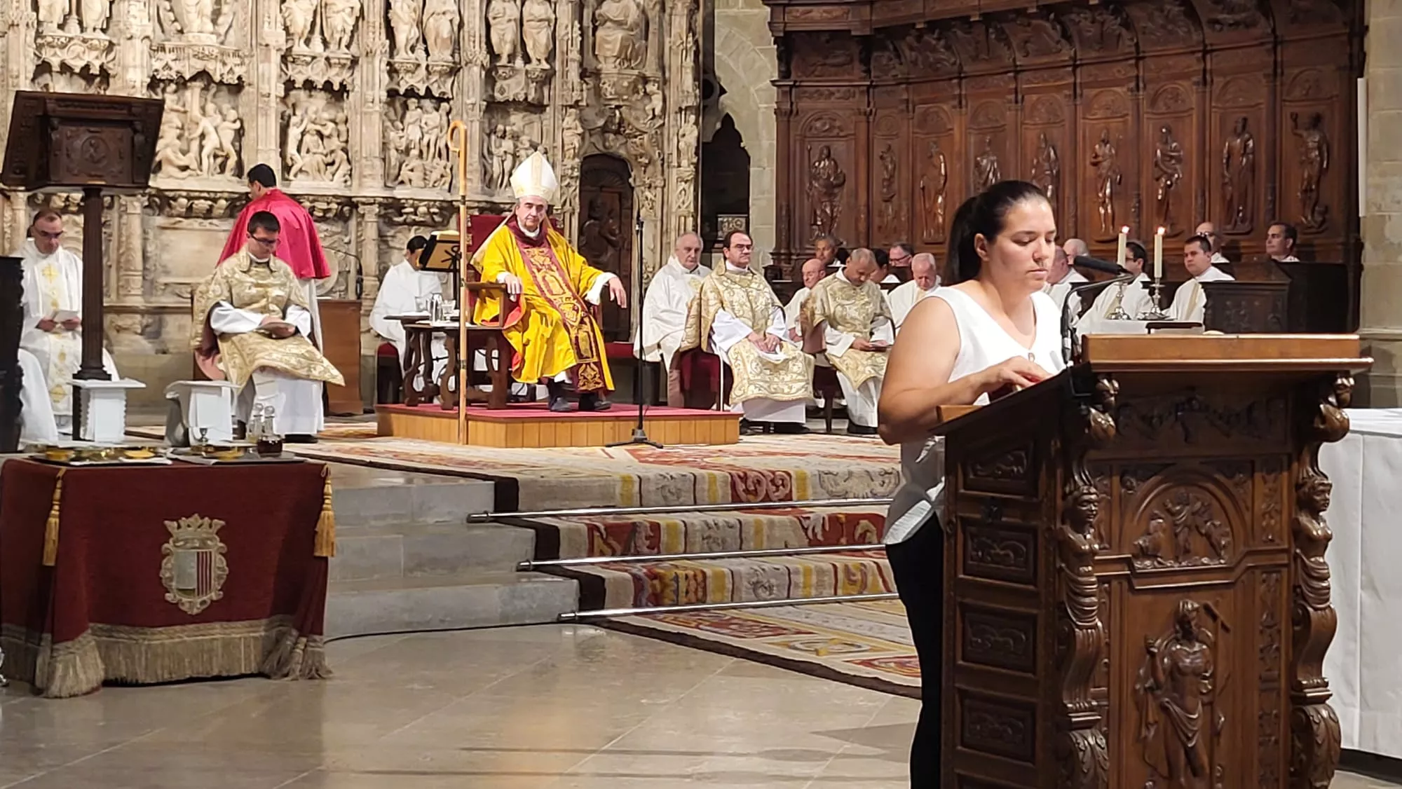 Ordenación sacerdotal de Reynaldo Jesús Cárdenas en Huesca