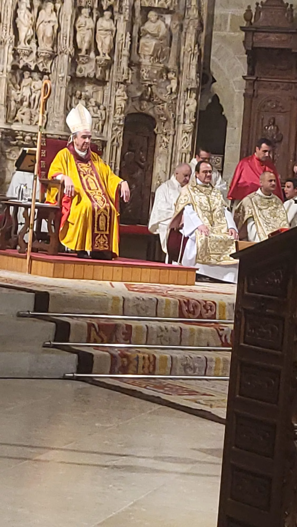 Ordenación sacerdotal de Reynaldo Jesús Cárdenas en Huesca