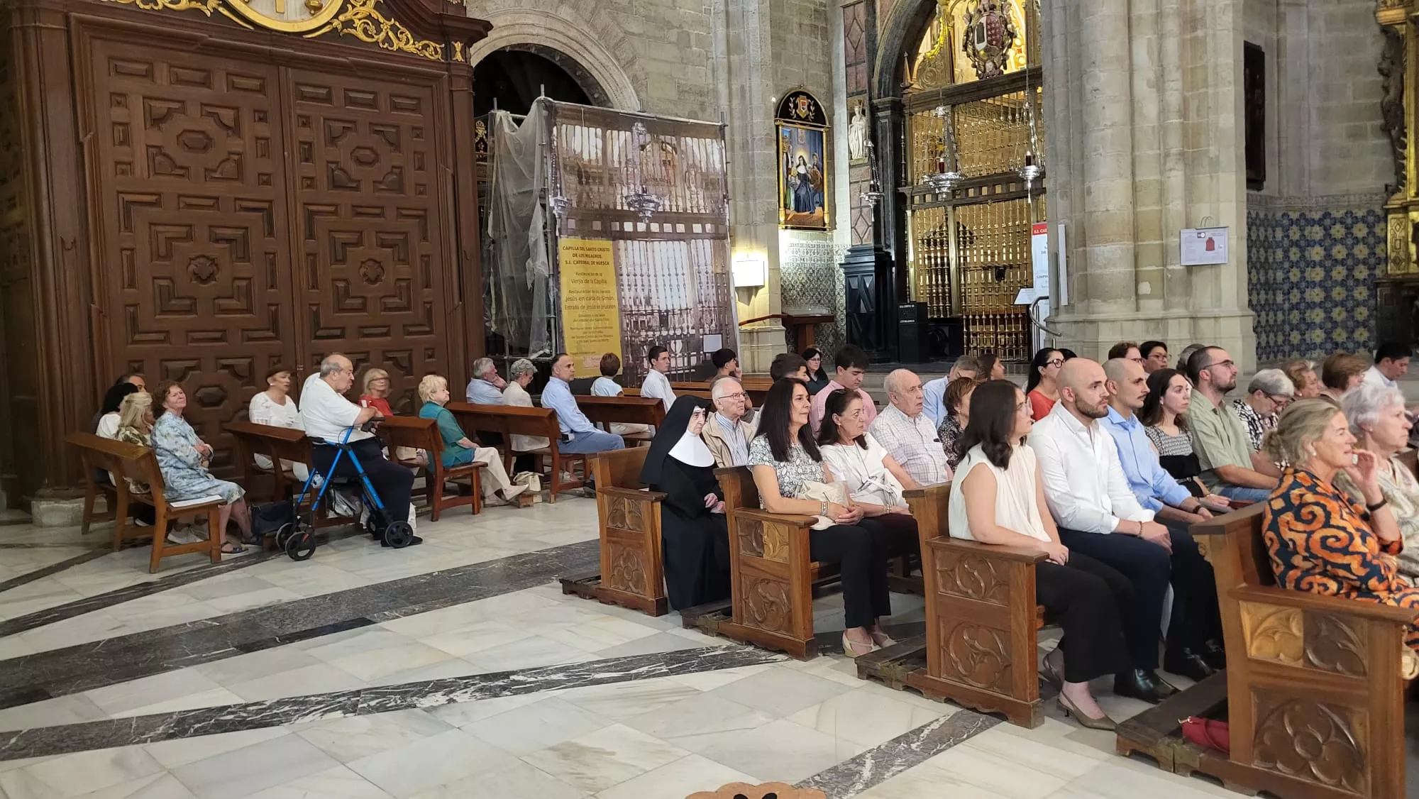 Ordenación sacerdotal de Reynaldo Jesús Cárdenas en Huesca